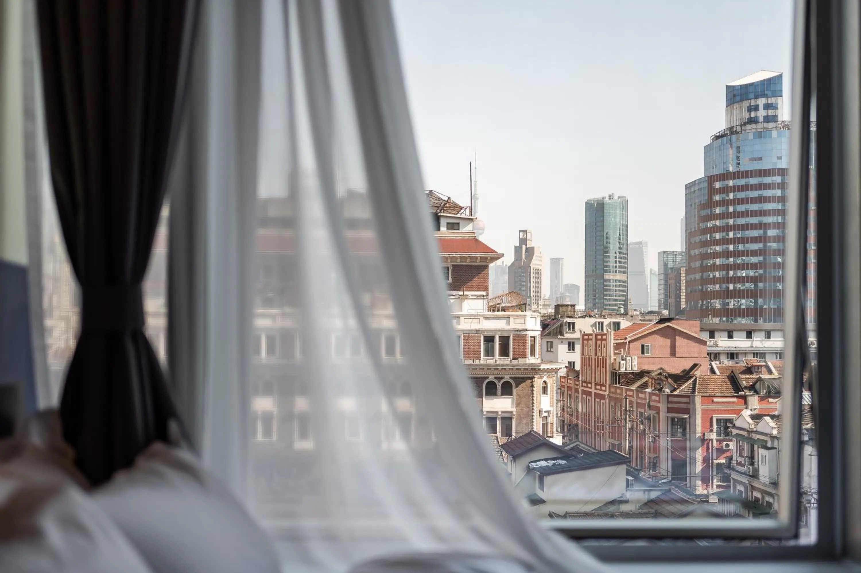 City view in Dayin International Youth Hostel - East Nanjing Road & People's Square & The Bund Branch