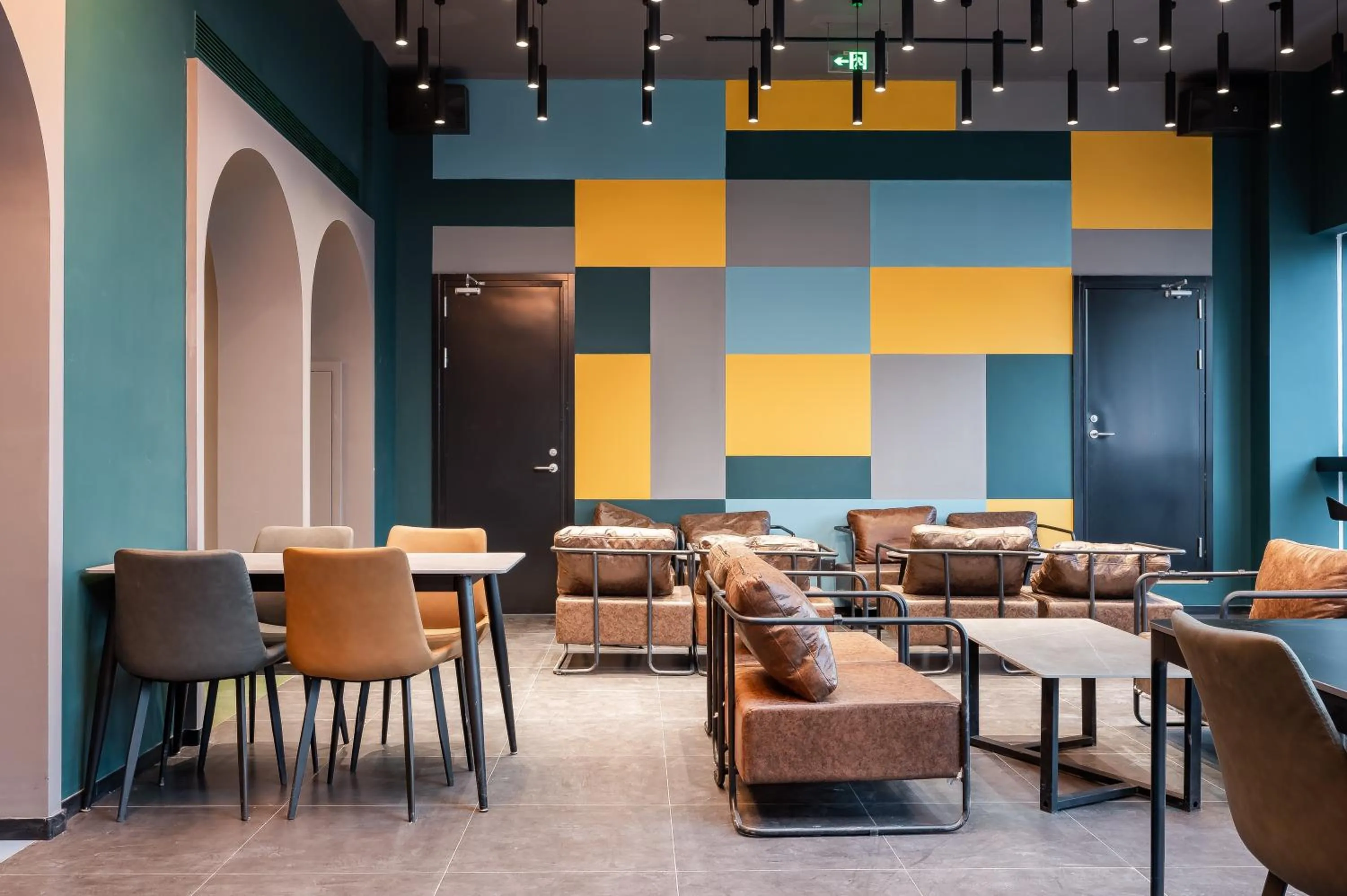 Seating area in Dayin International Youth Hostel - East Nanjing Road & People's Square & The Bund Branch