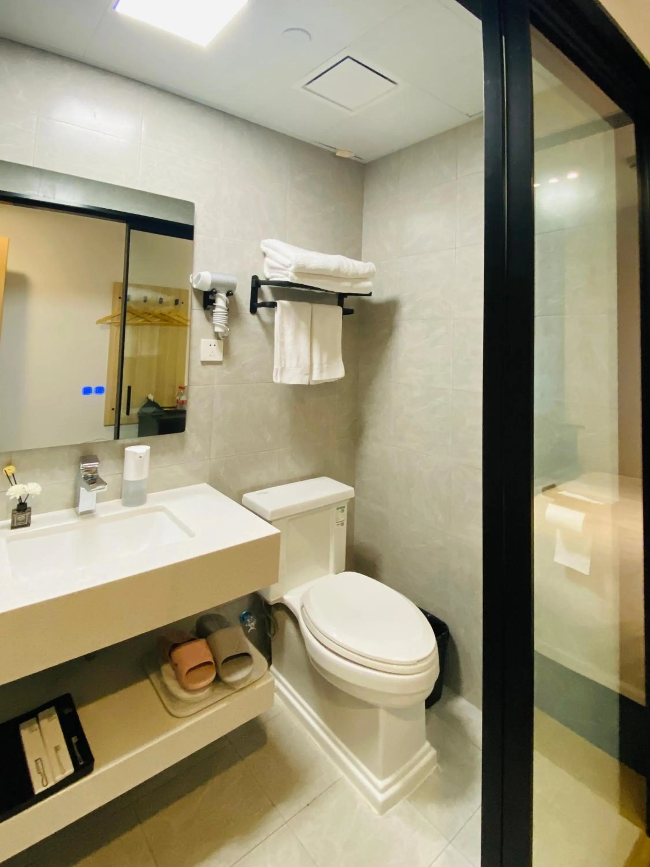 Toilet in Dayin International Youth Hostel - East Nanjing Road & People's Square & The Bund Branch