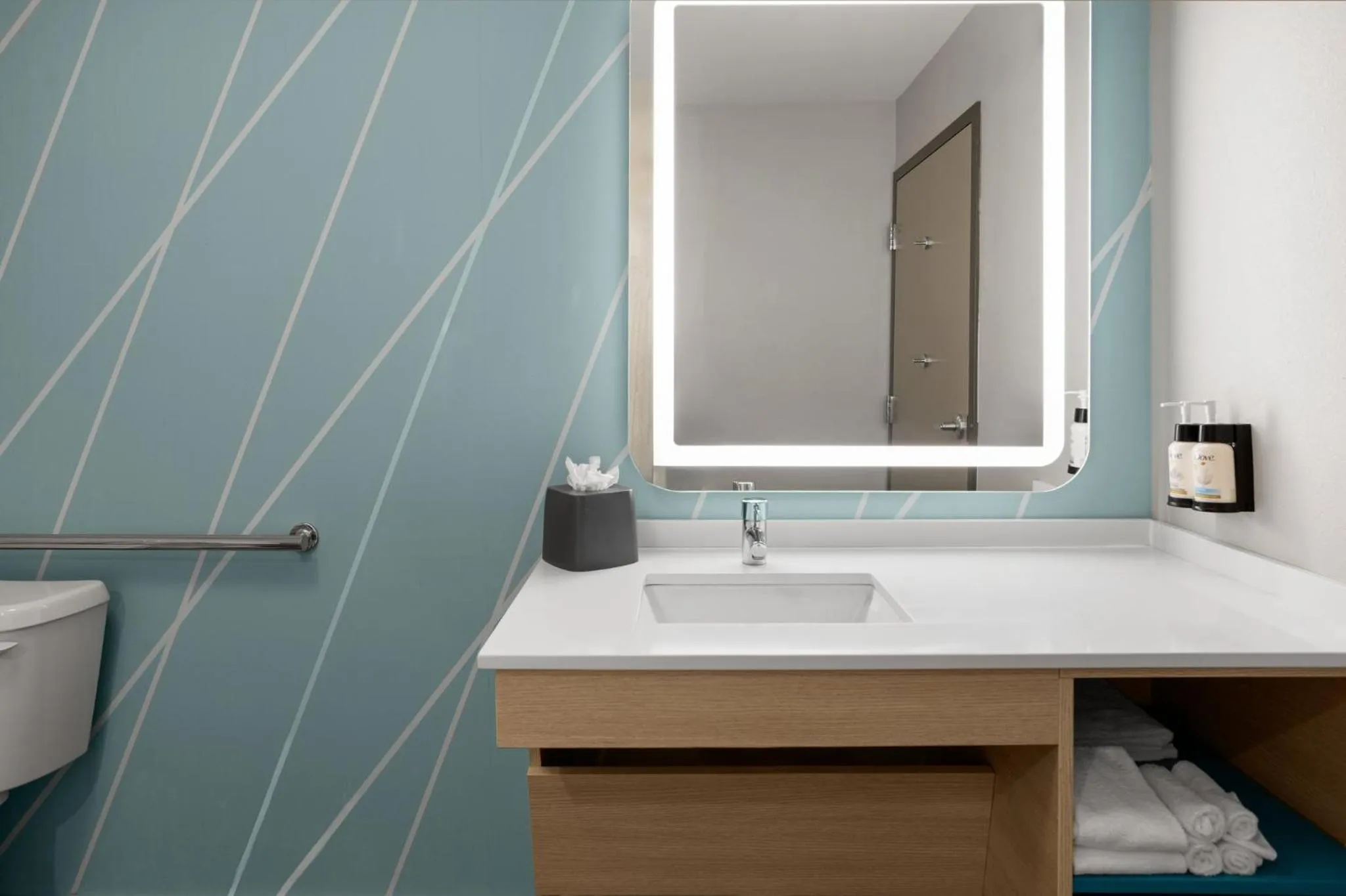 Bathroom in avid hotels - Millsboro - Georgetown South by IHG