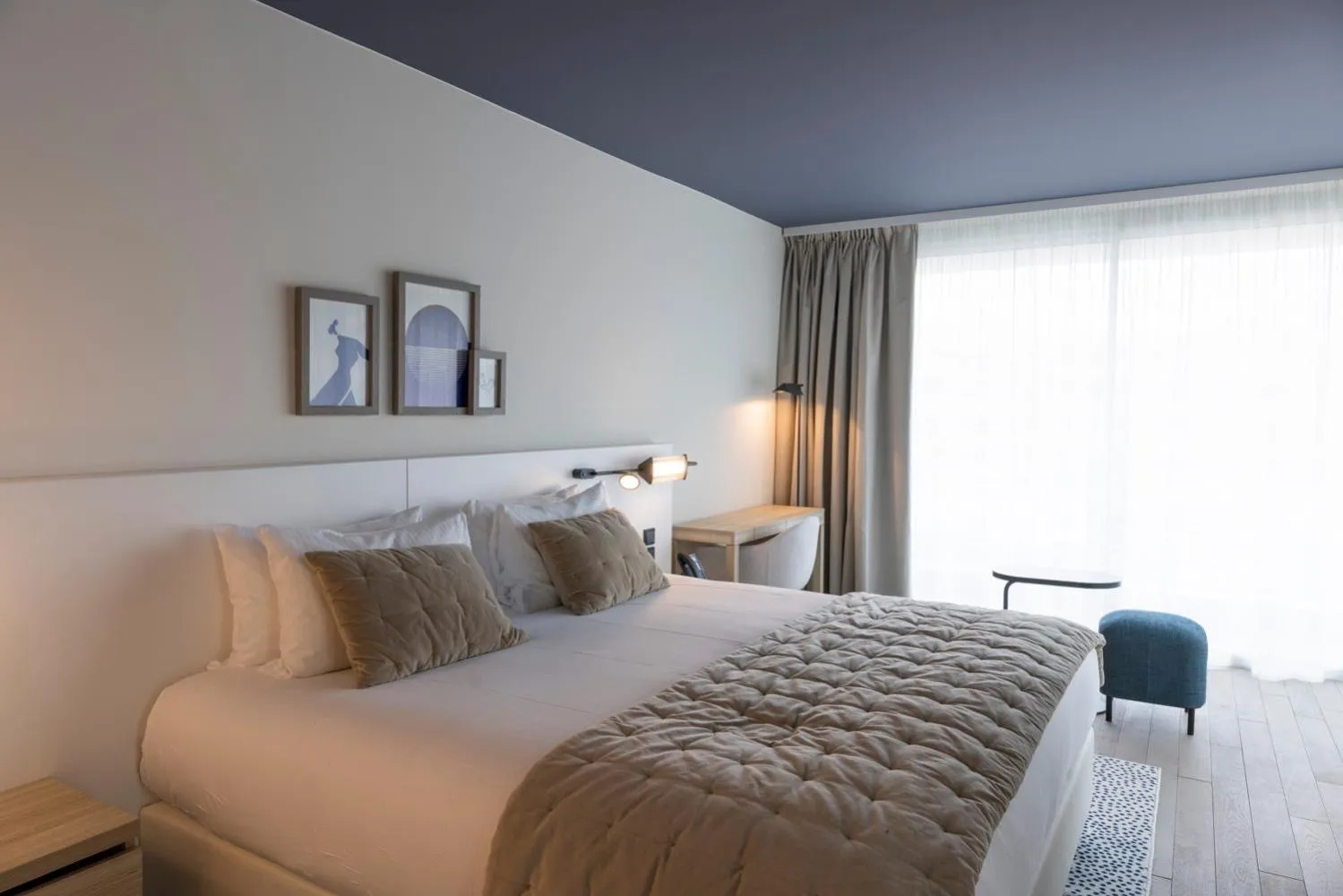 Bed in Hotel Indigo Cagnes-sur-Mer by IHG