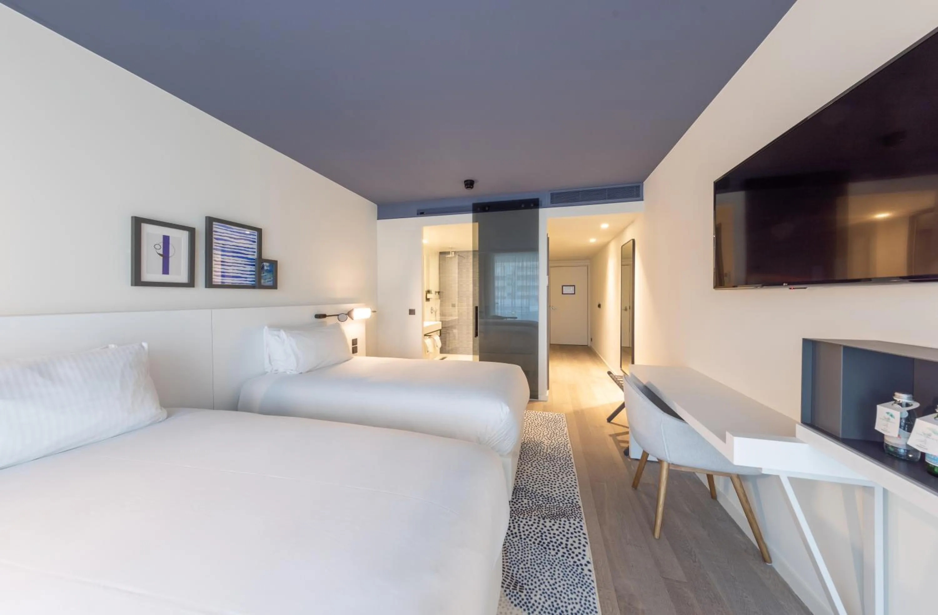 Bed in Hotel Indigo Cagnes-sur-Mer by IHG