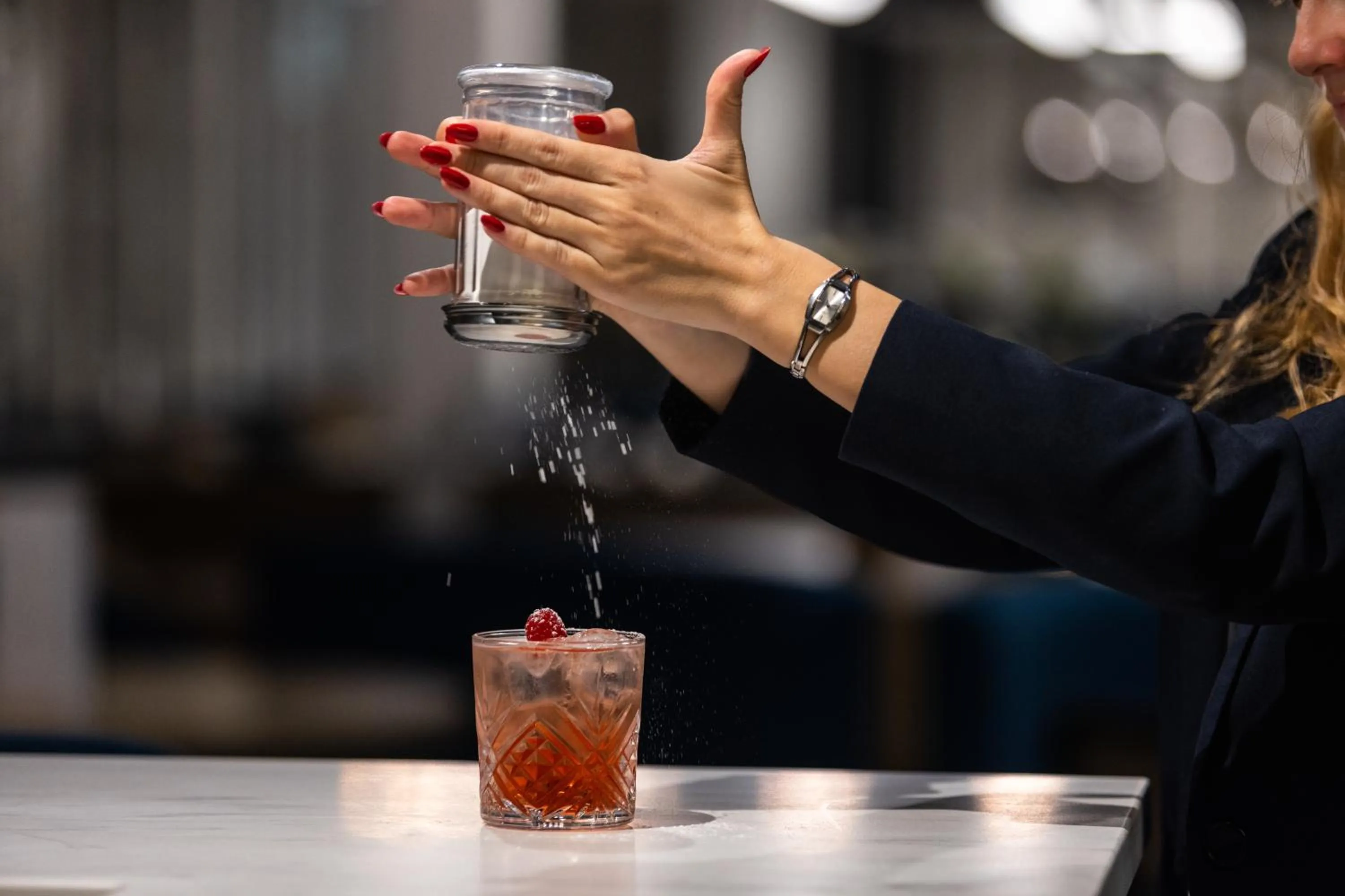 Lounge or bar in Hotel Indigo Cagnes-sur-Mer by IHG