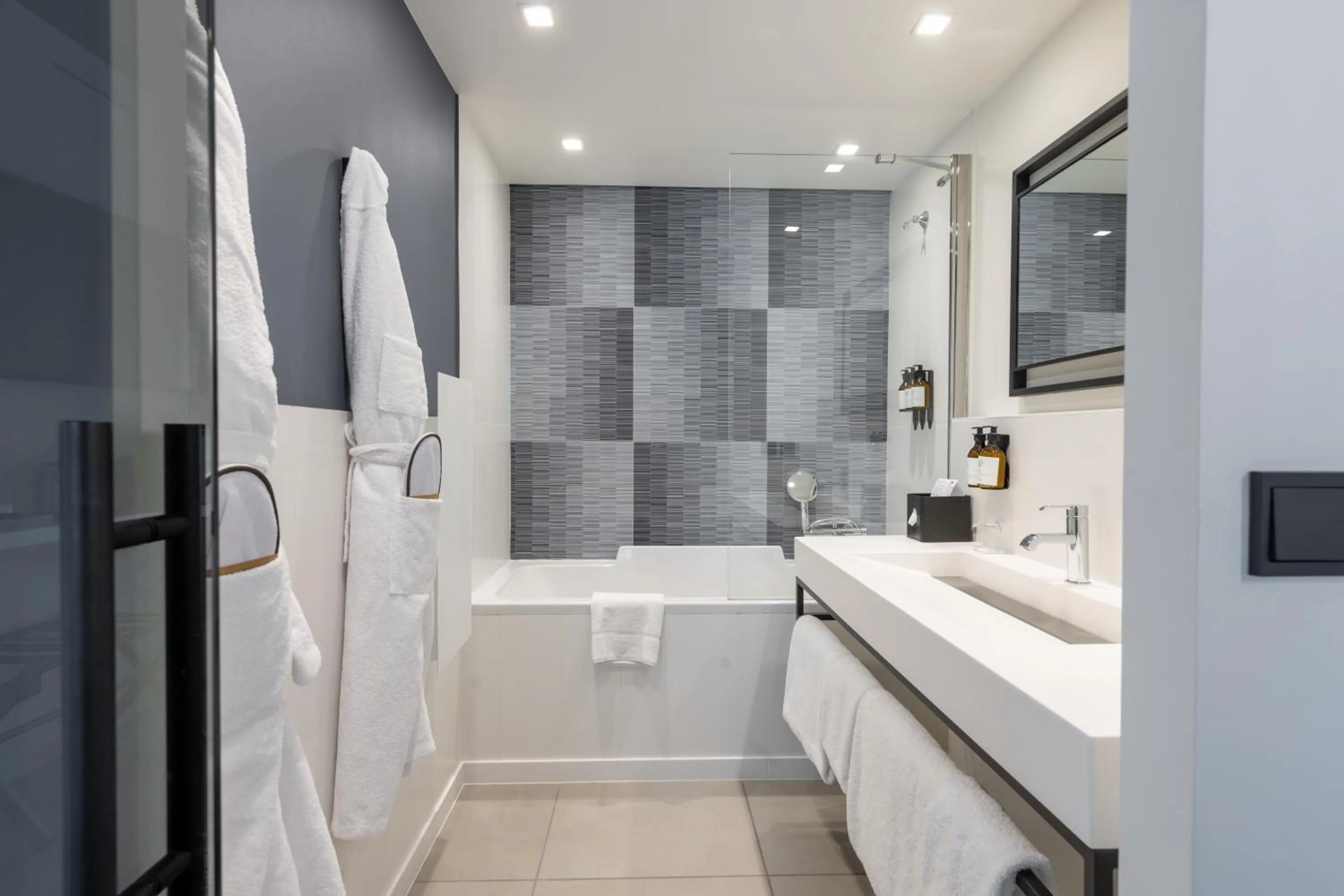 Bathroom in Hotel Indigo Cagnes-sur-Mer by IHG