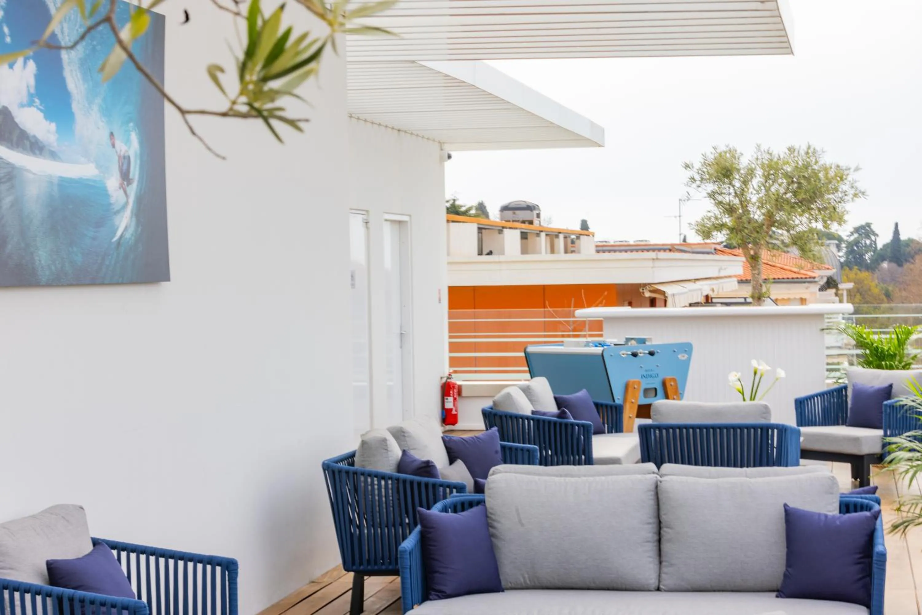 Restaurant/places to eat in Hotel Indigo Cagnes-sur-Mer by IHG