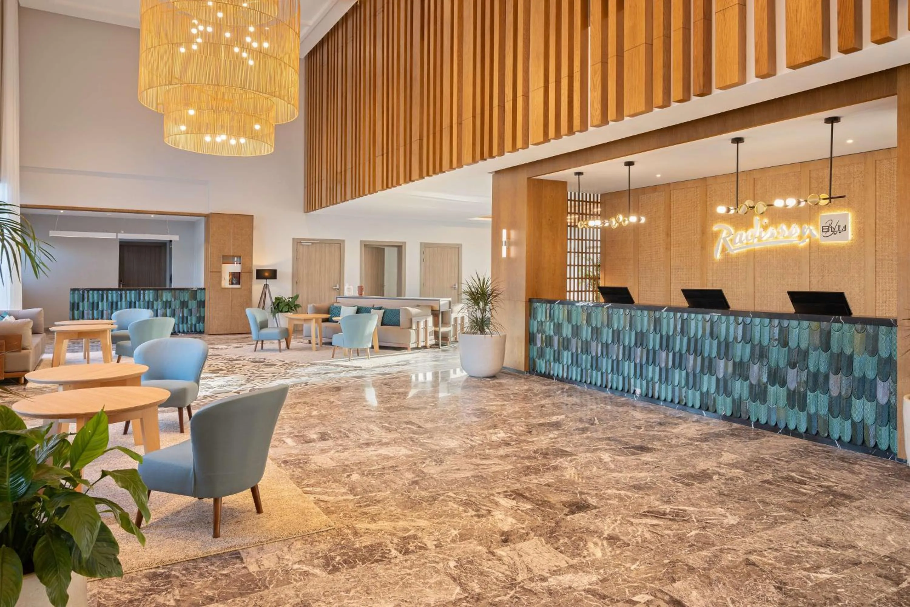 Lobby or reception in Radisson Blu Resort Al Hoceima