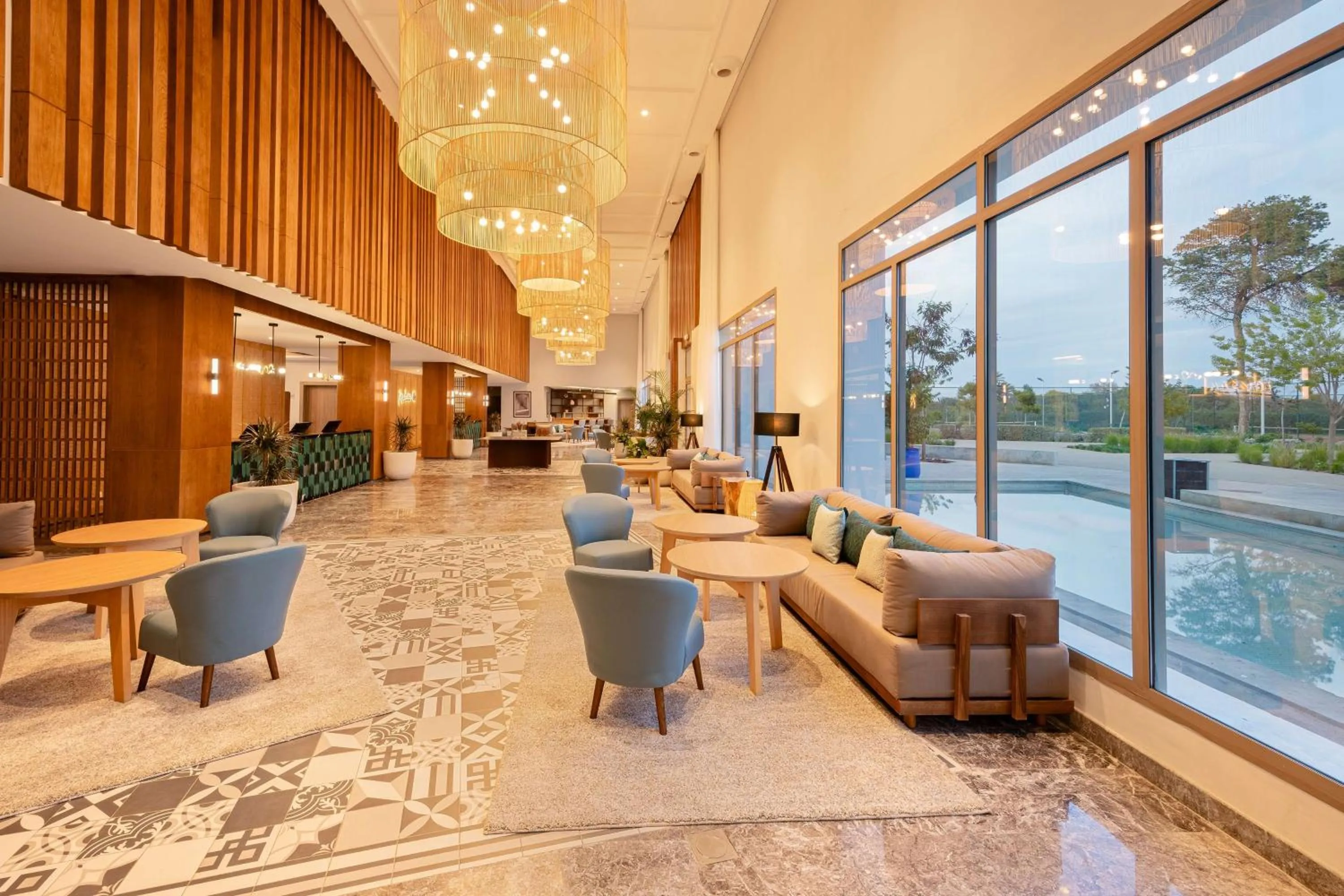 Lobby or reception in Radisson Blu Resort Al Hoceima