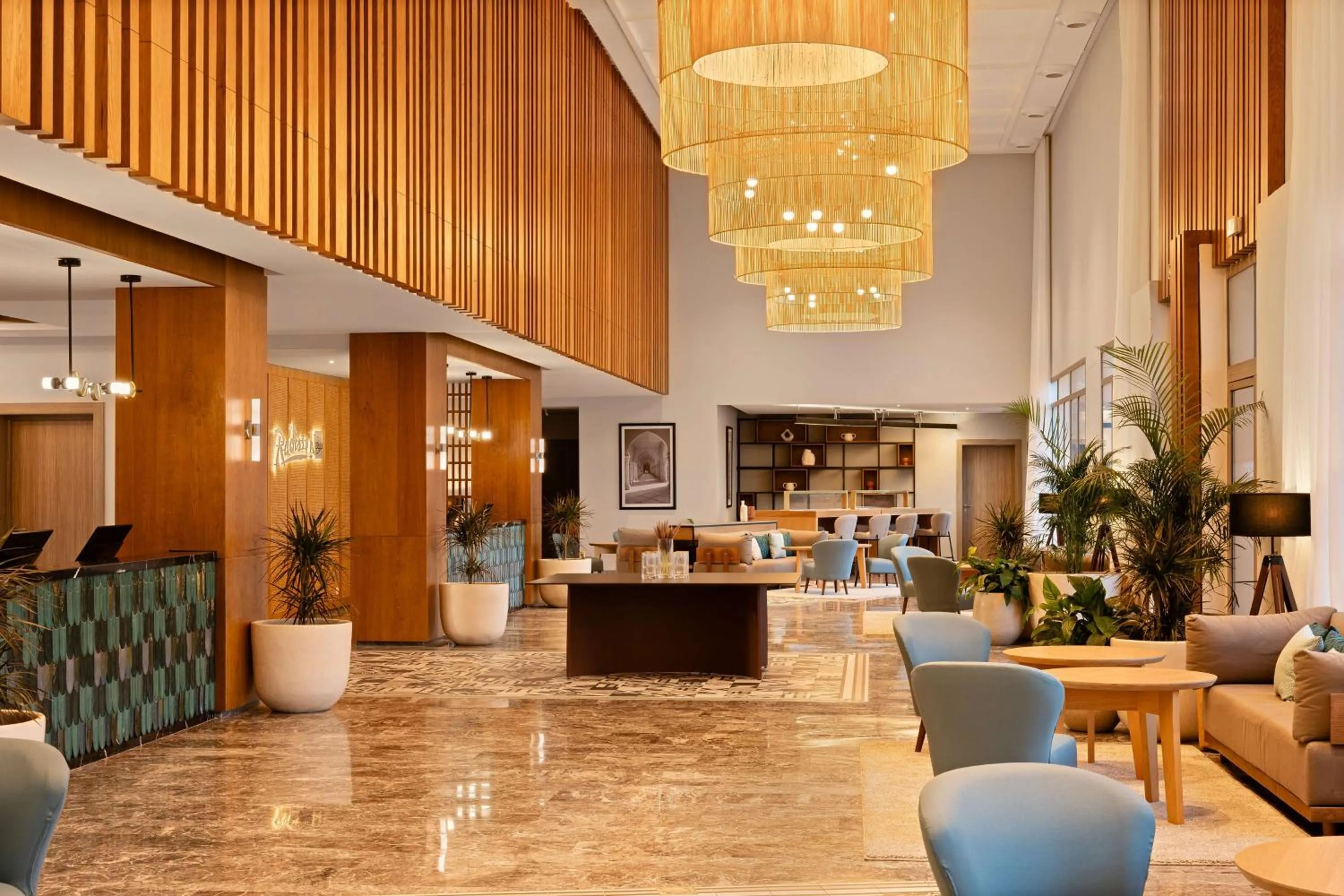 Lobby or reception in Radisson Blu Resort Al Hoceima