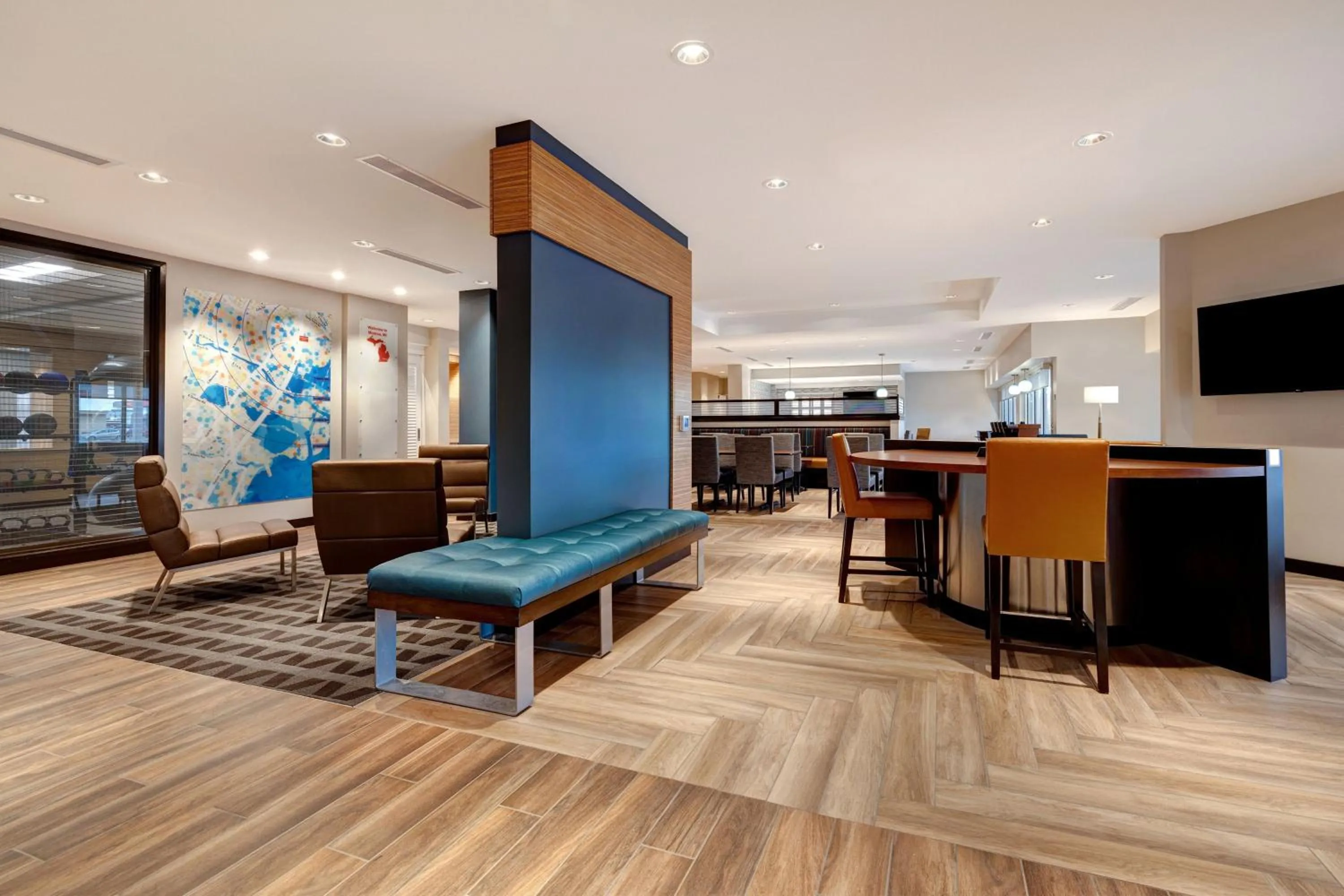 Lobby or reception in TownePlace Suites by Marriott Monroe