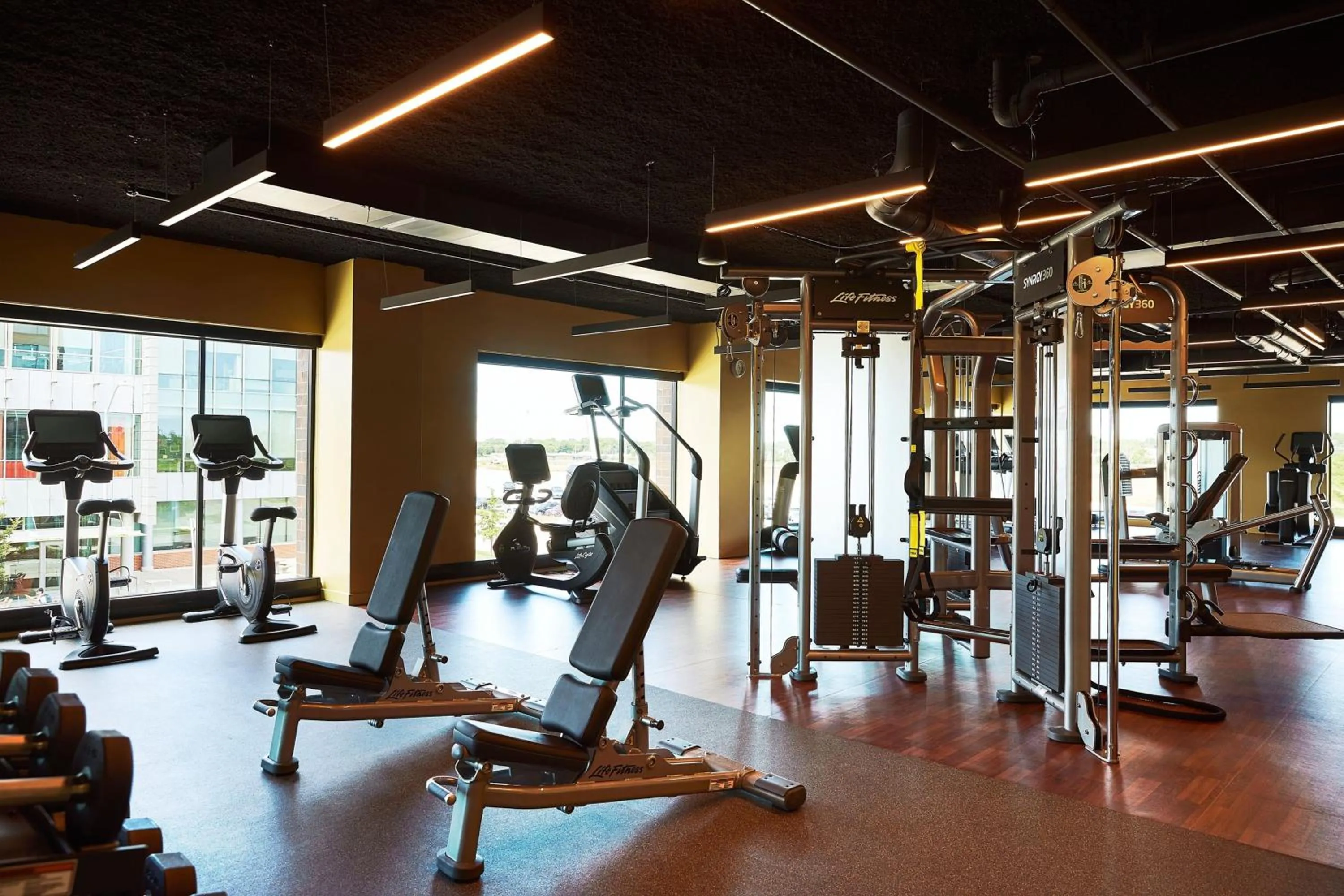 Fitness centre/facilities in The Scarlet, Lincoln, a Tribute Portfolio Hotel