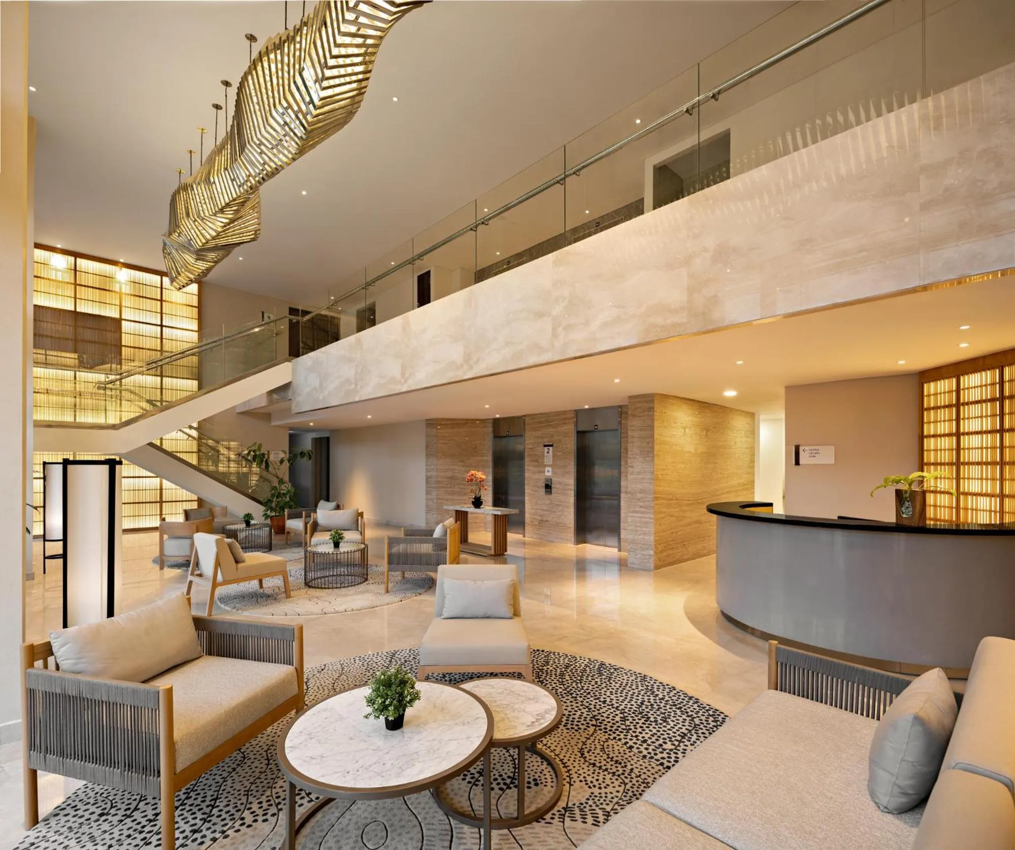 Lobby or reception in Kawana Golf Residence