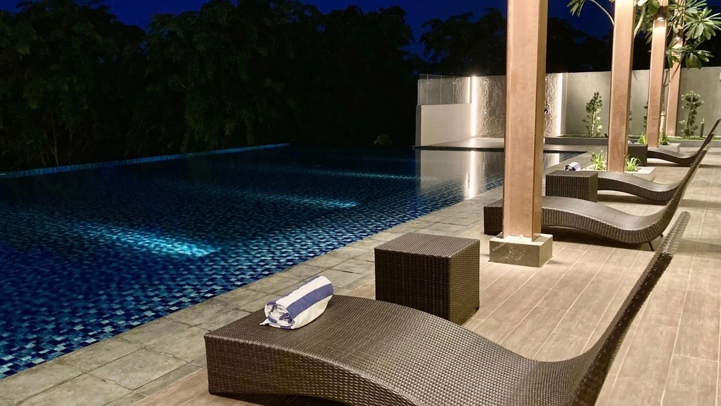 Pool view in Kawana Golf Residence