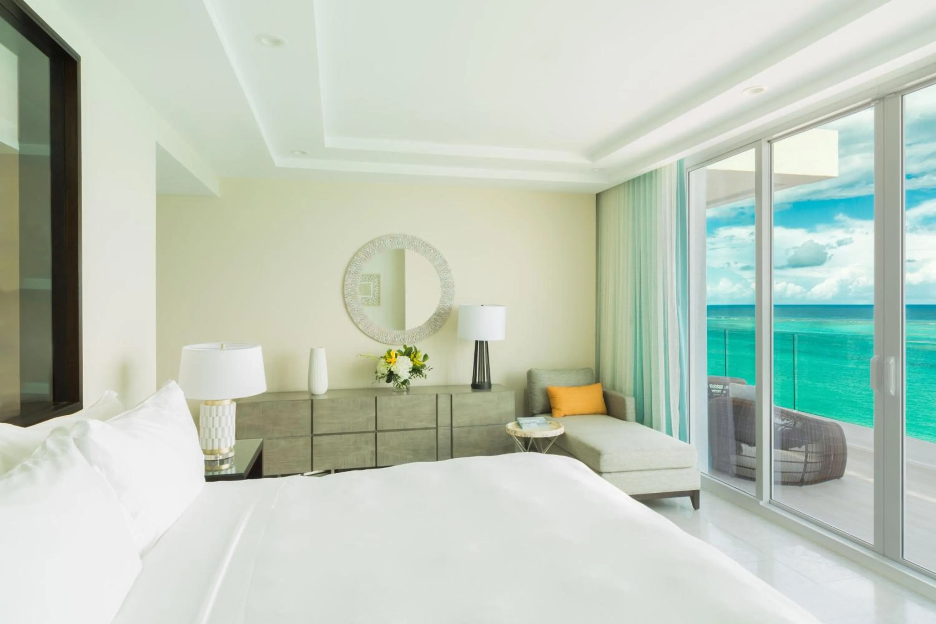 Bedroom, Bed in The Ritz-Carlton Residences, Turks & Caicos
