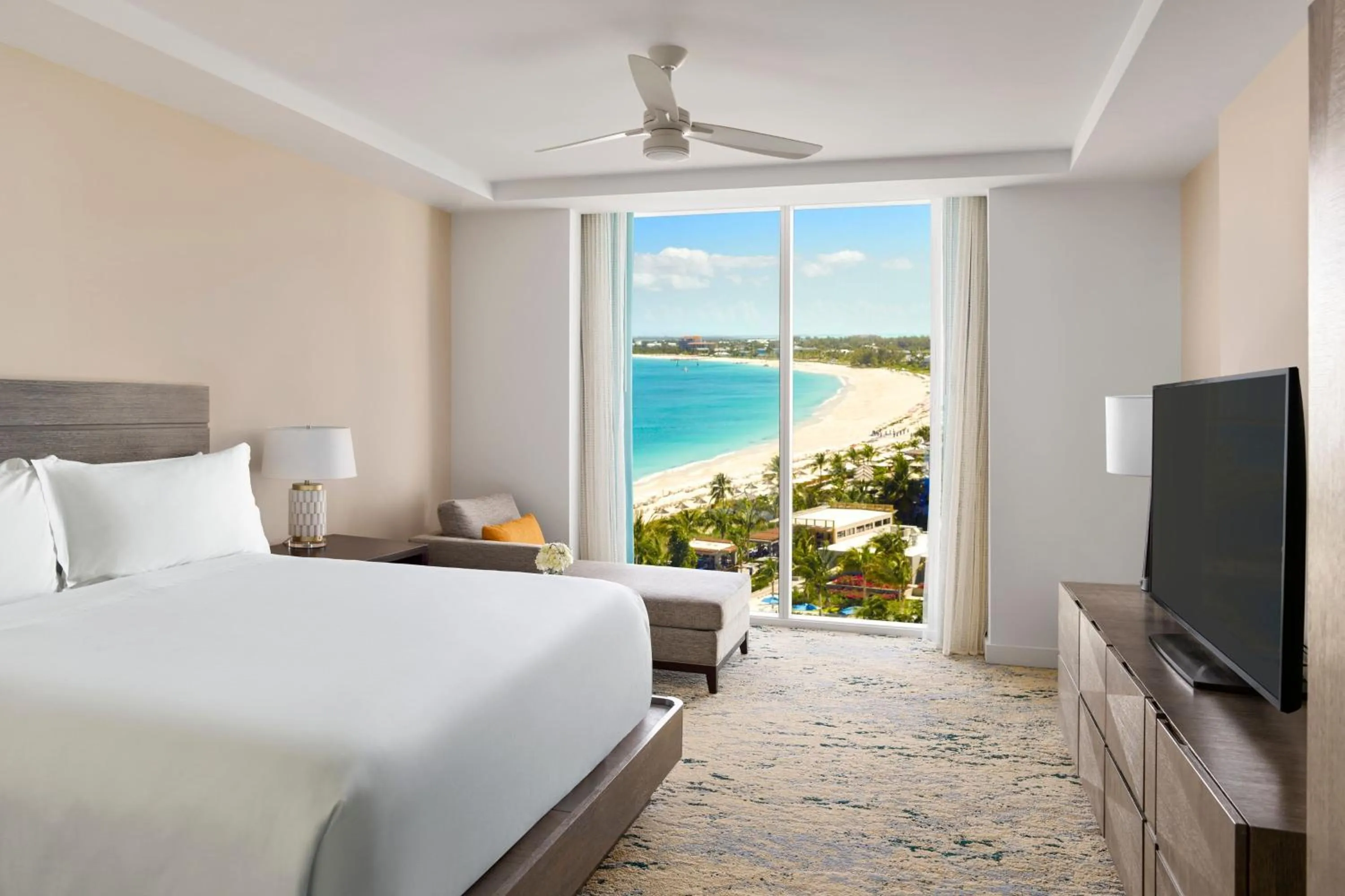 Bedroom, Bed in The Ritz-Carlton Residences, Turks & Caicos