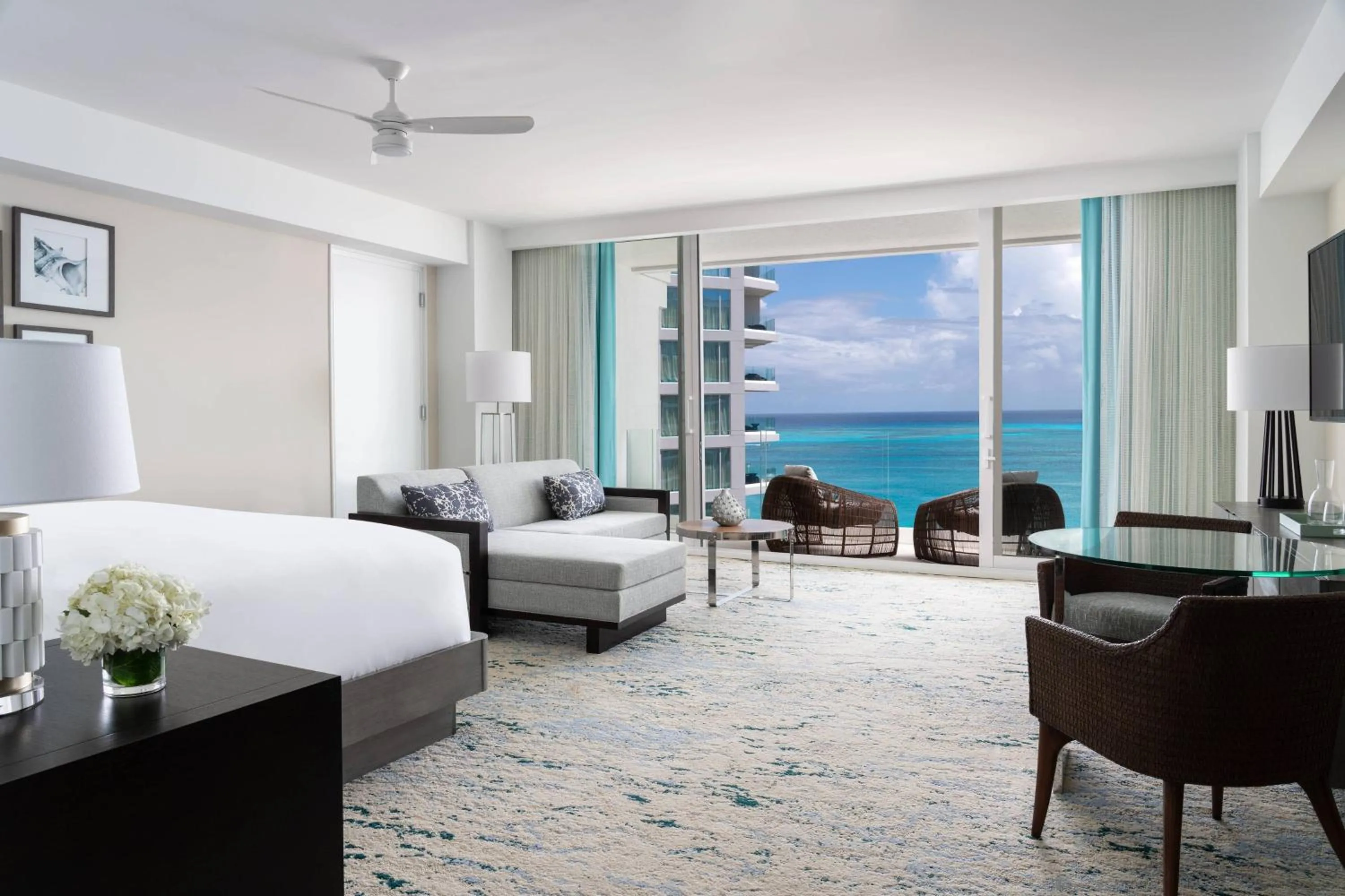 Bedroom, Bed in The Ritz-Carlton Residences, Turks & Caicos
