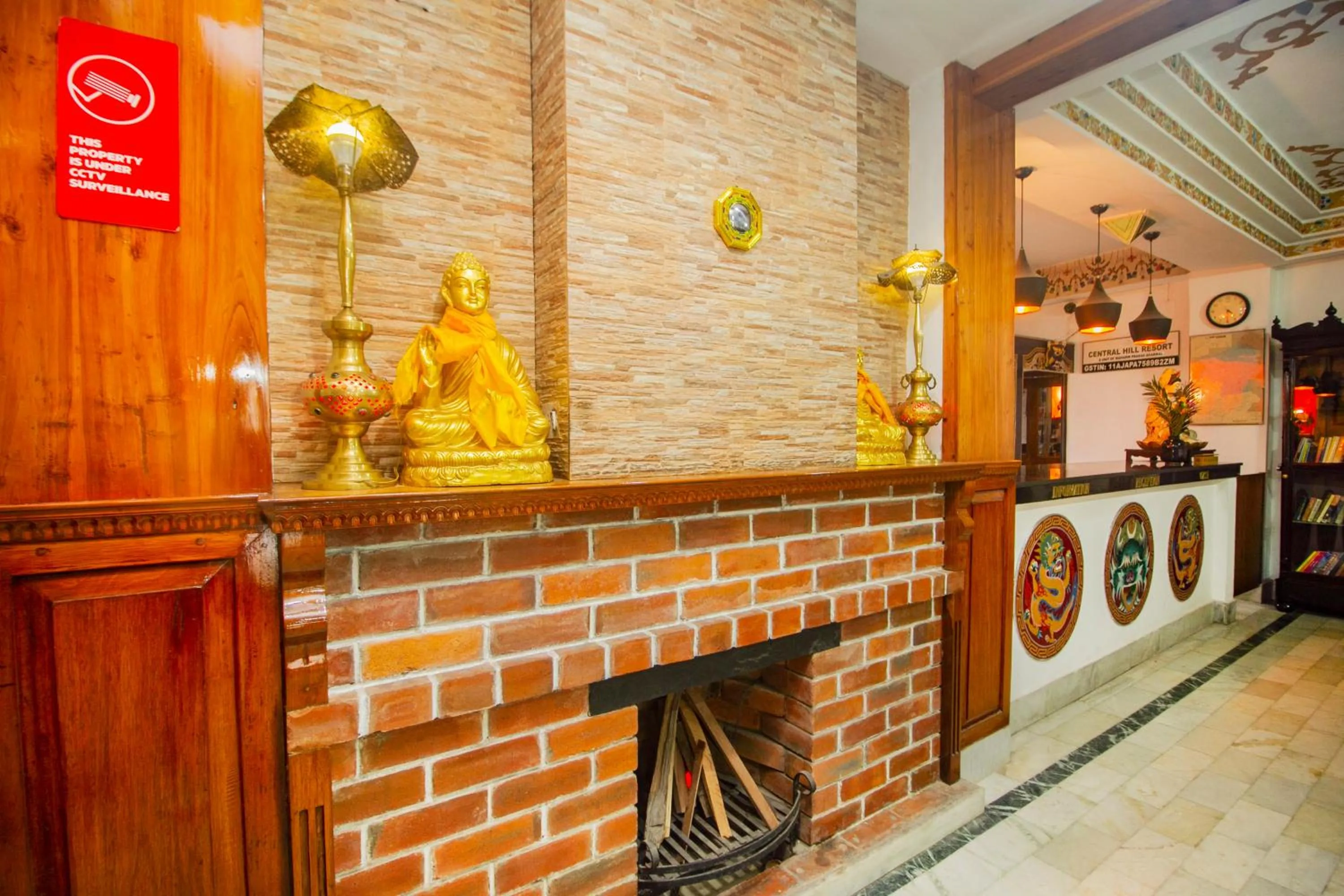 Lobby or reception in Central Hill Resort The Mall Road