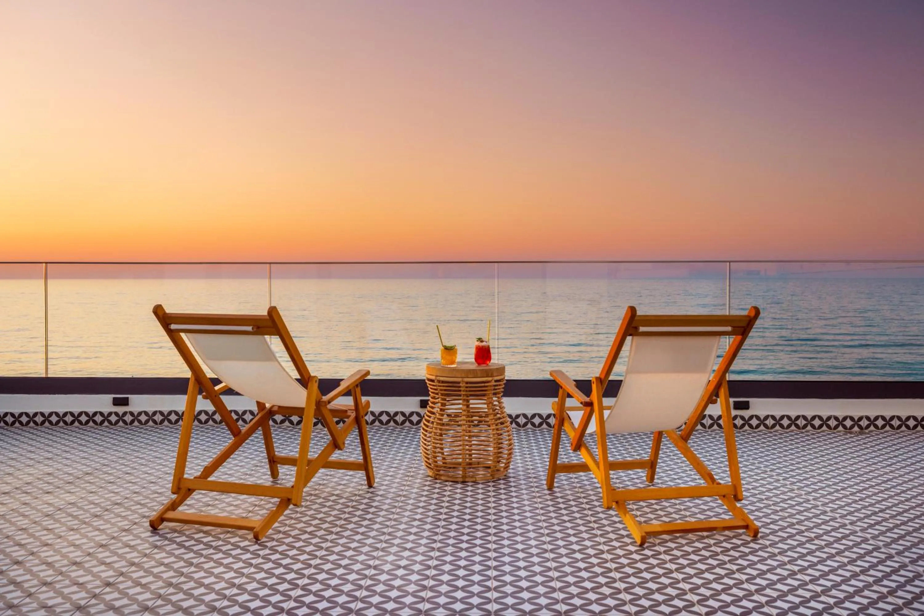 Balcony/Terrace in Calla Luxury Seafront Suites