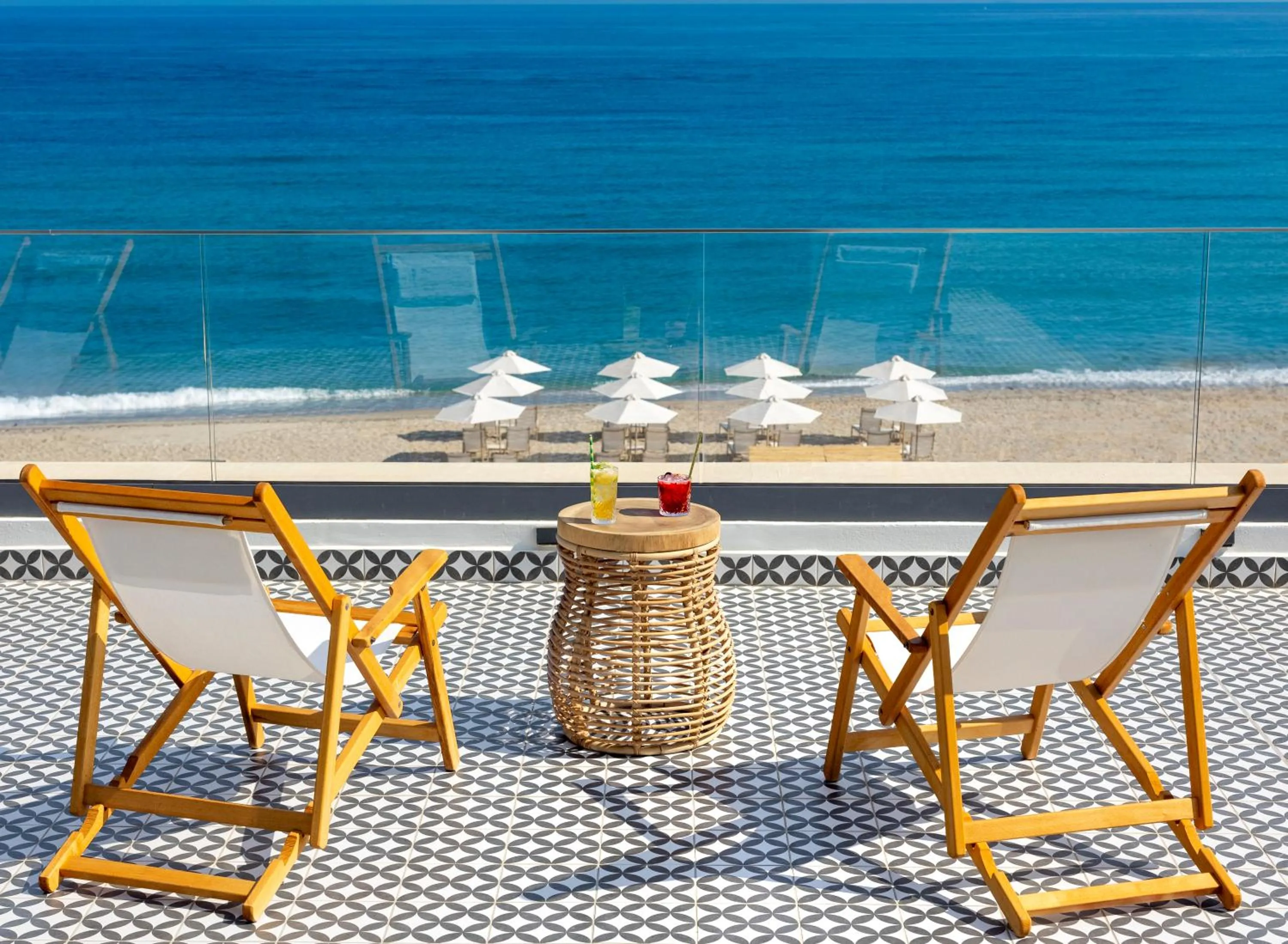 Balcony/Terrace in Calla Luxury Seafront Suites