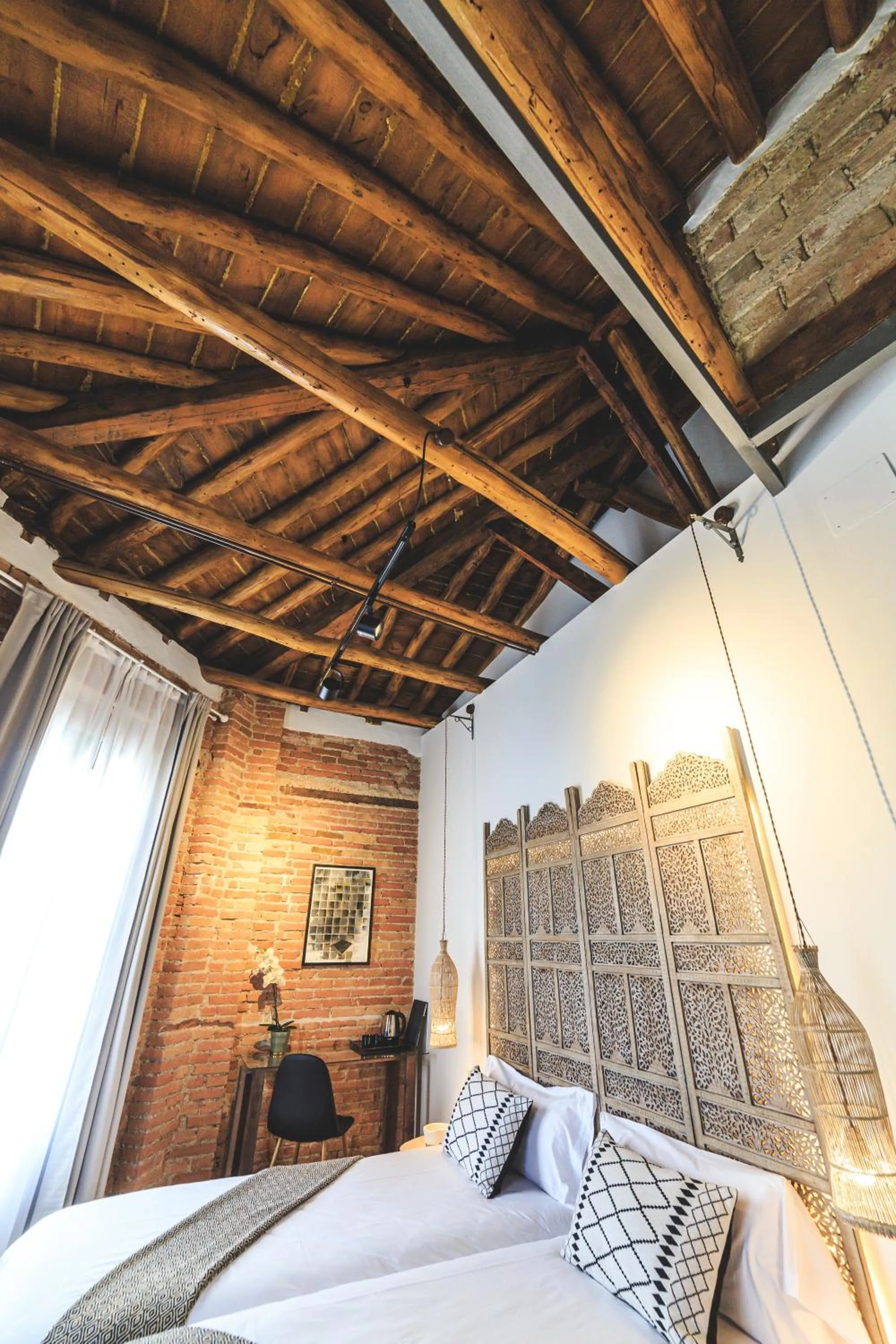 Bed in Hotel La Casa de Los Mosaicos by Maxi Hoteles