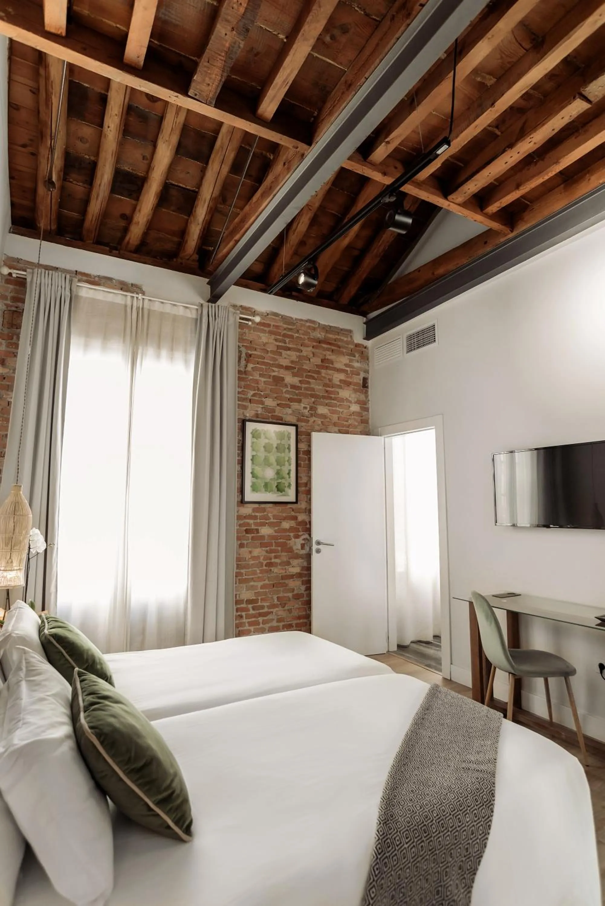 Bed in Hotel La Casa de Los Mosaicos by Maxi Hoteles