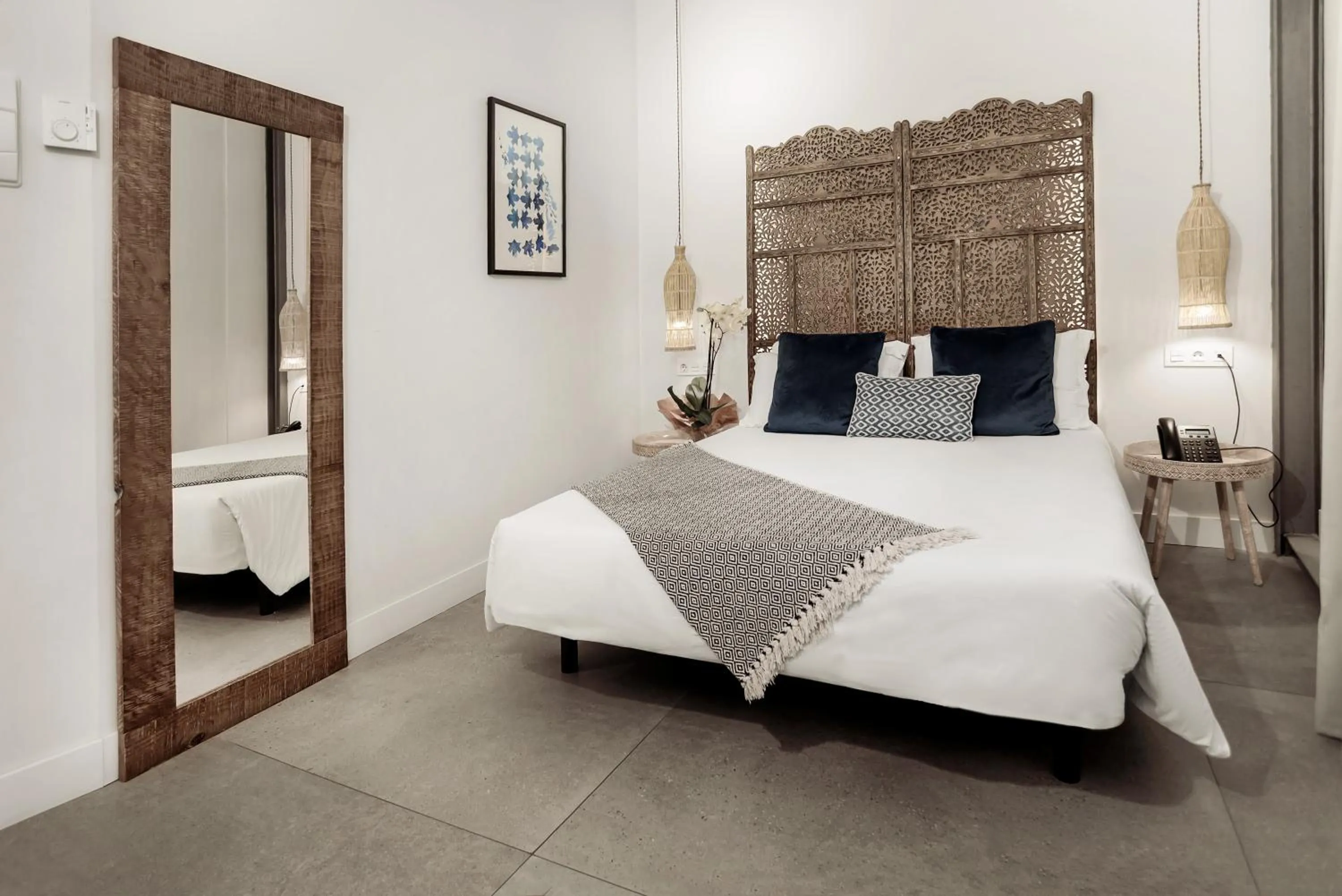 Bed in Hotel La Casa de Los Mosaicos by Maxi Hoteles