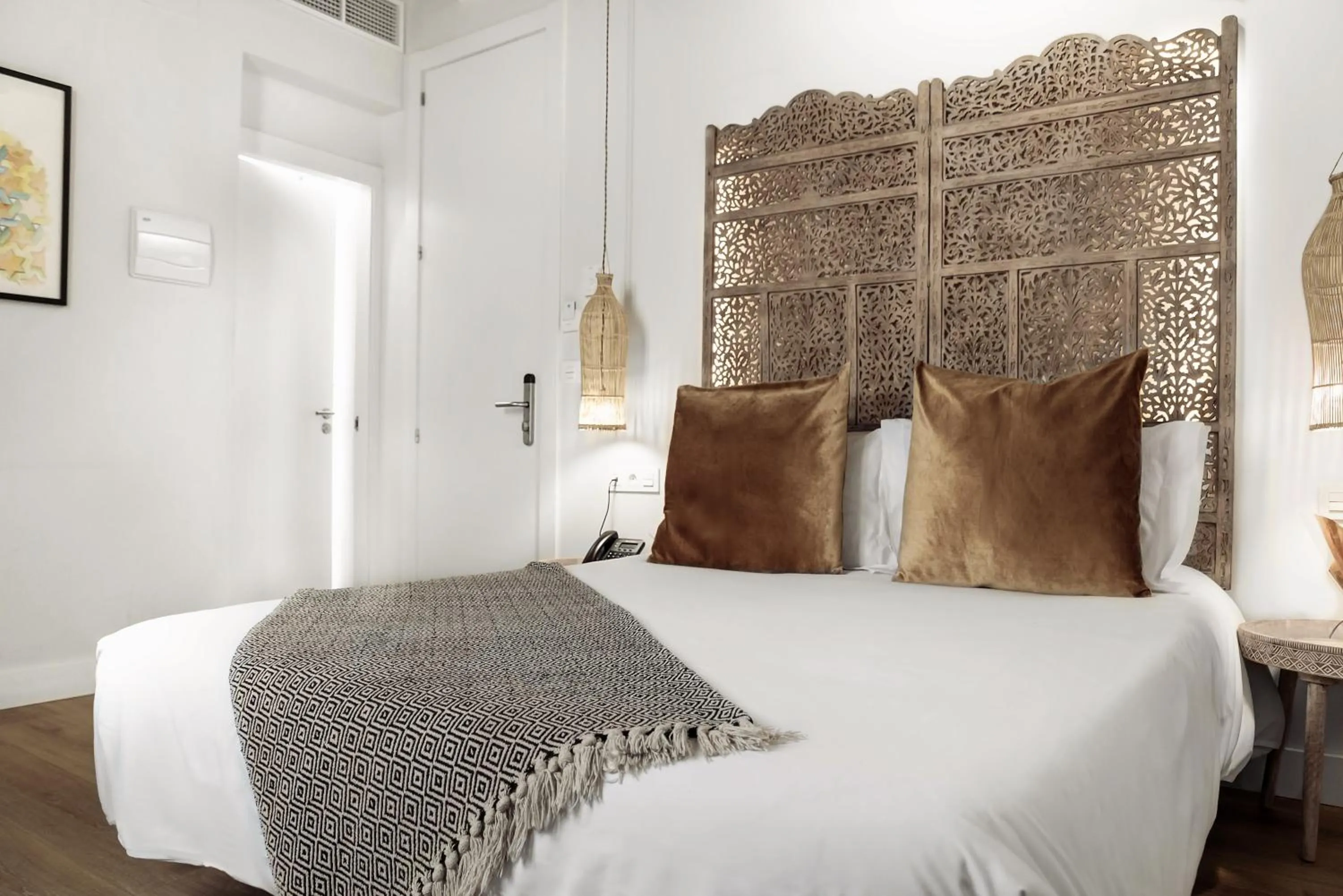 Bed in Hotel La Casa de Los Mosaicos by Maxi Hoteles