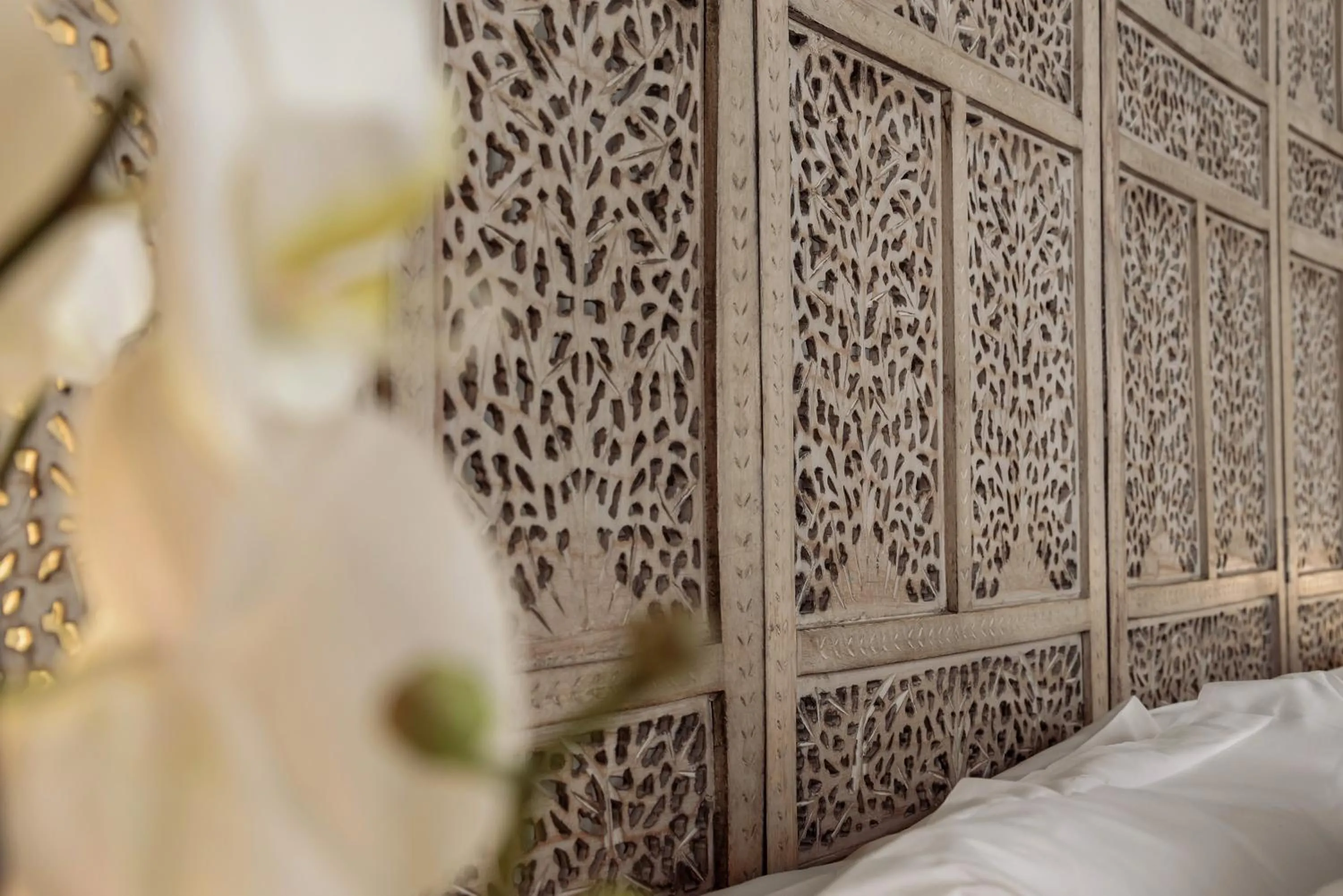 Decorative detail, Bed in Hotel La Casa de Los Mosaicos by Maxi Hoteles