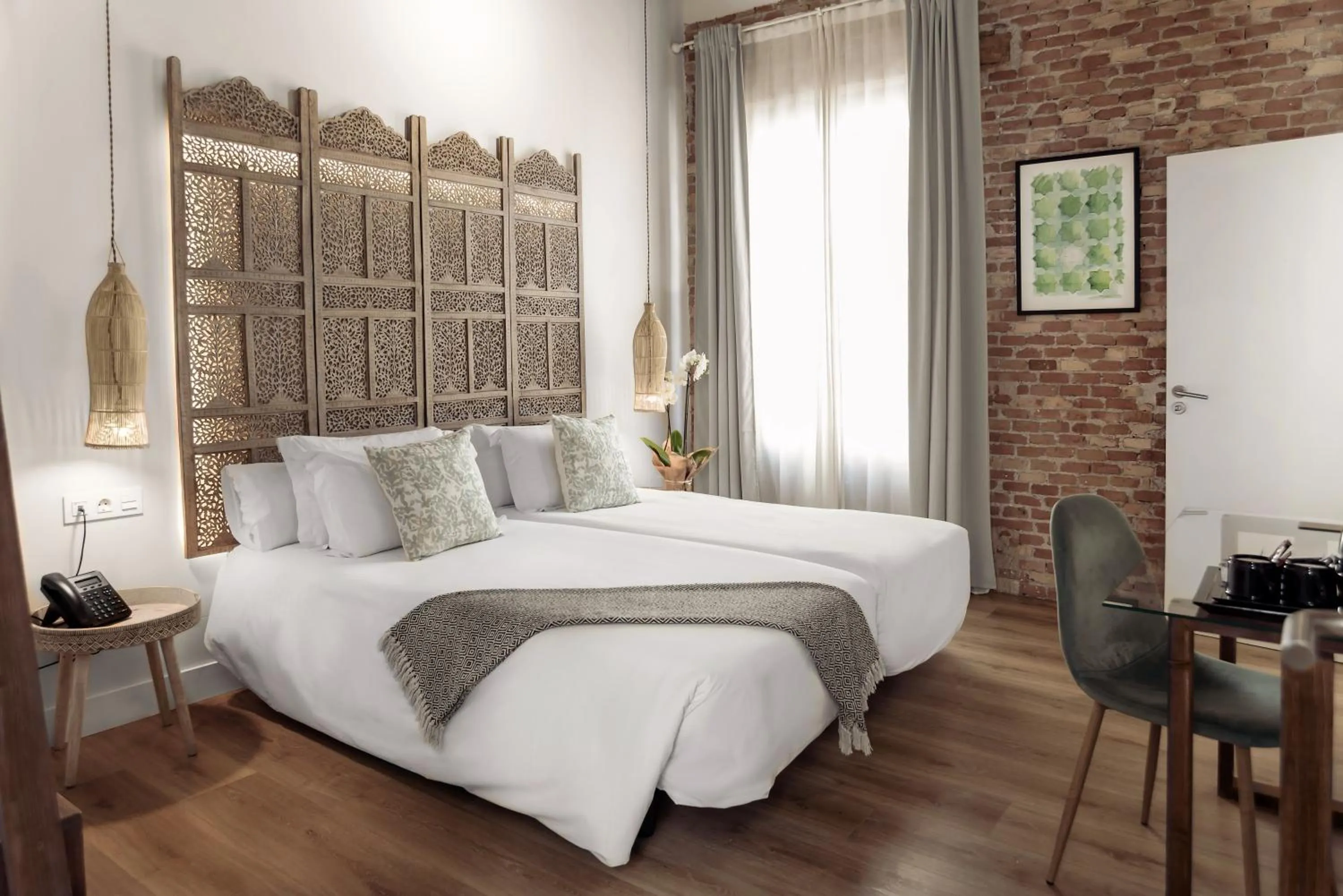 Bed in Hotel La Casa de Los Mosaicos by Maxi Hoteles