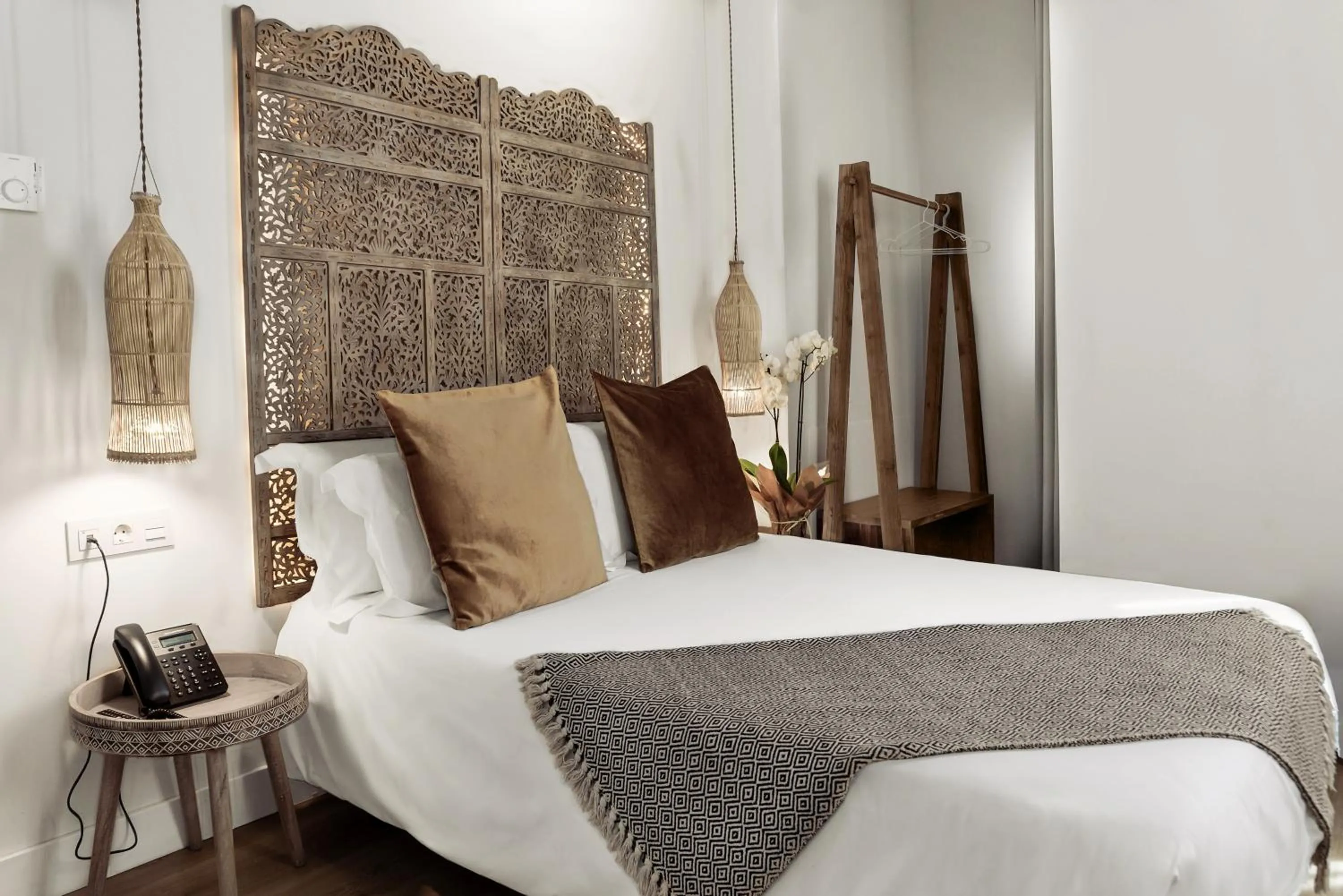 Bed in Hotel La Casa de Los Mosaicos by Maxi Hoteles