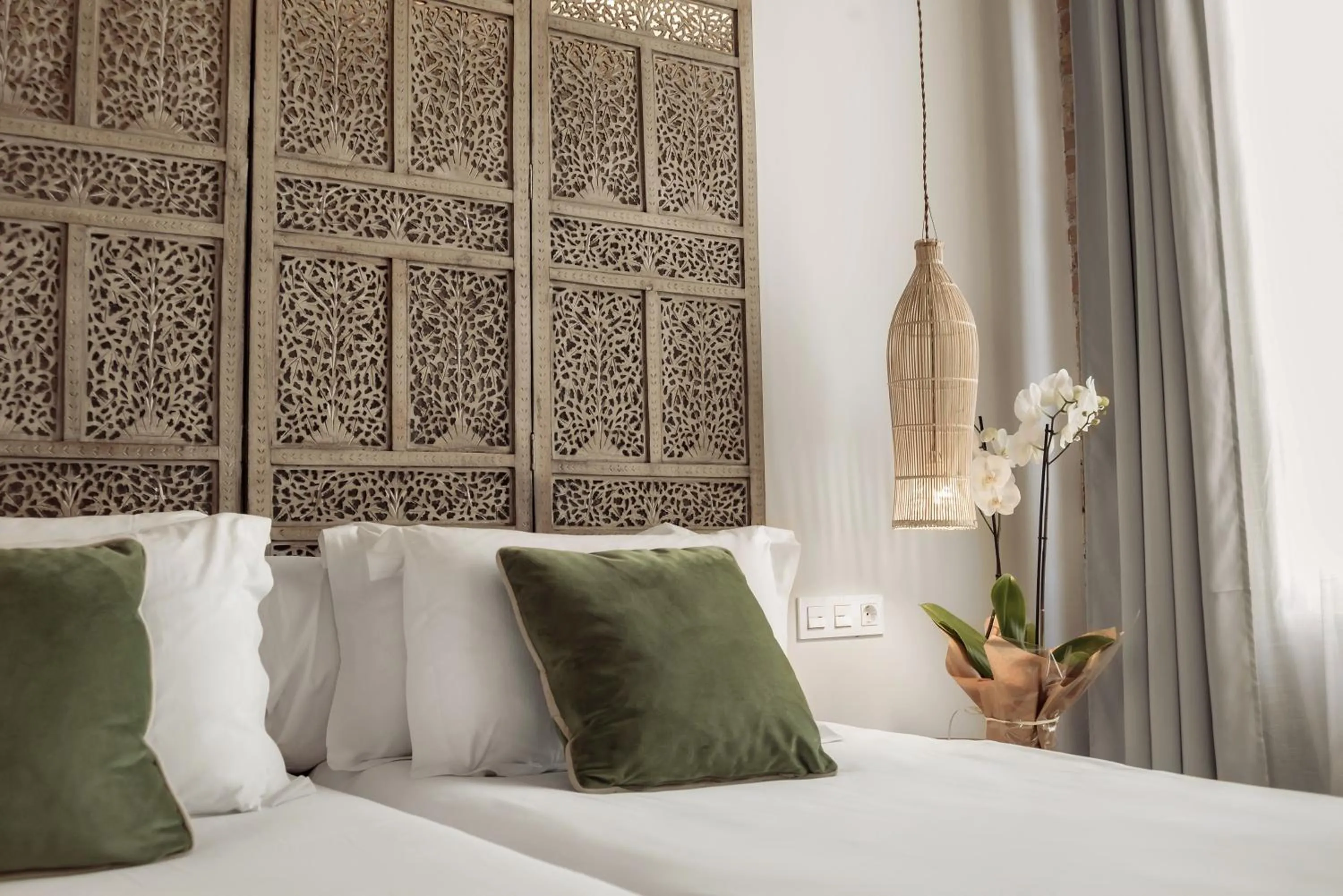 Bed in Hotel La Casa de Los Mosaicos by Maxi Hoteles