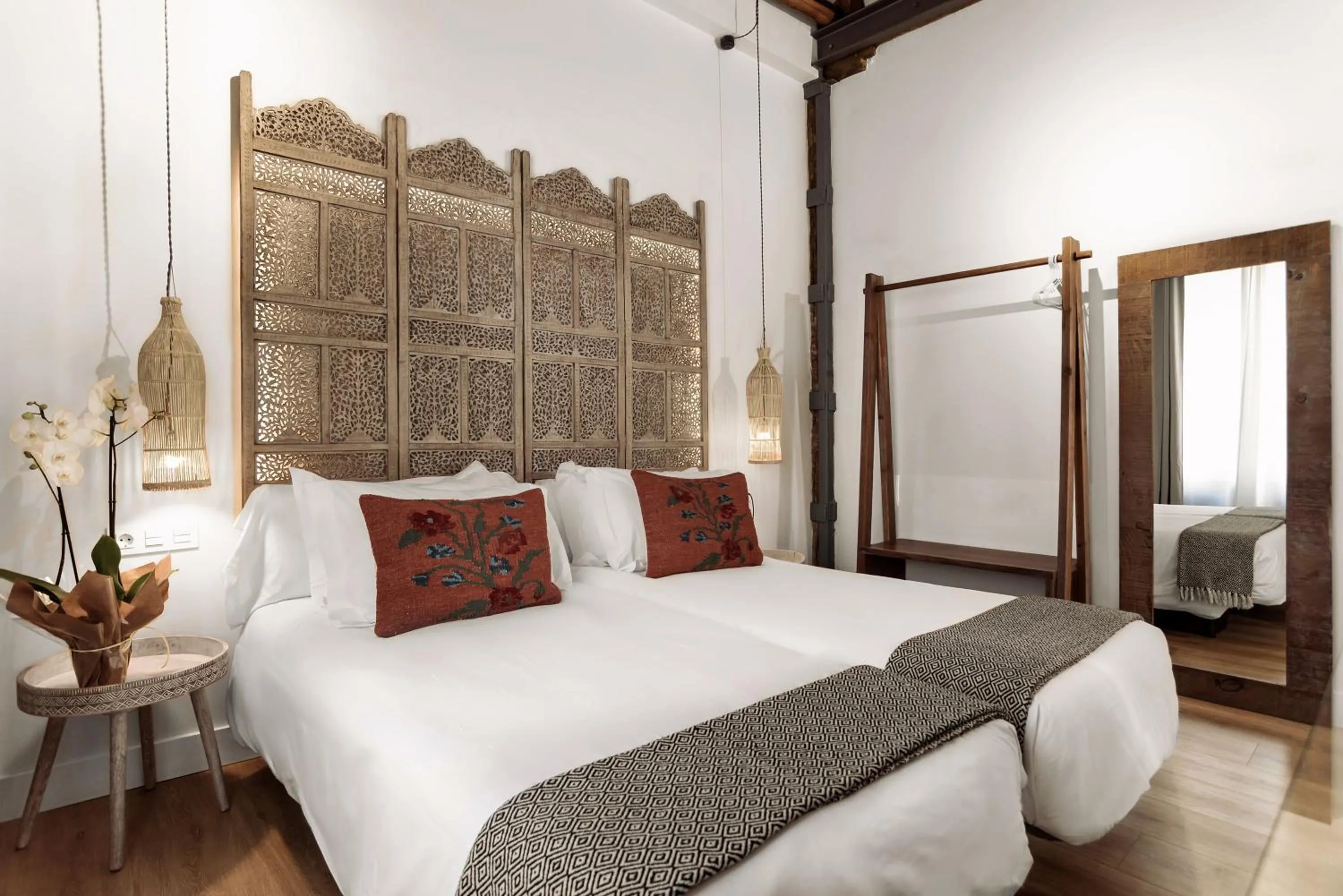 Bed in Hotel La Casa de Los Mosaicos by Maxi Hoteles