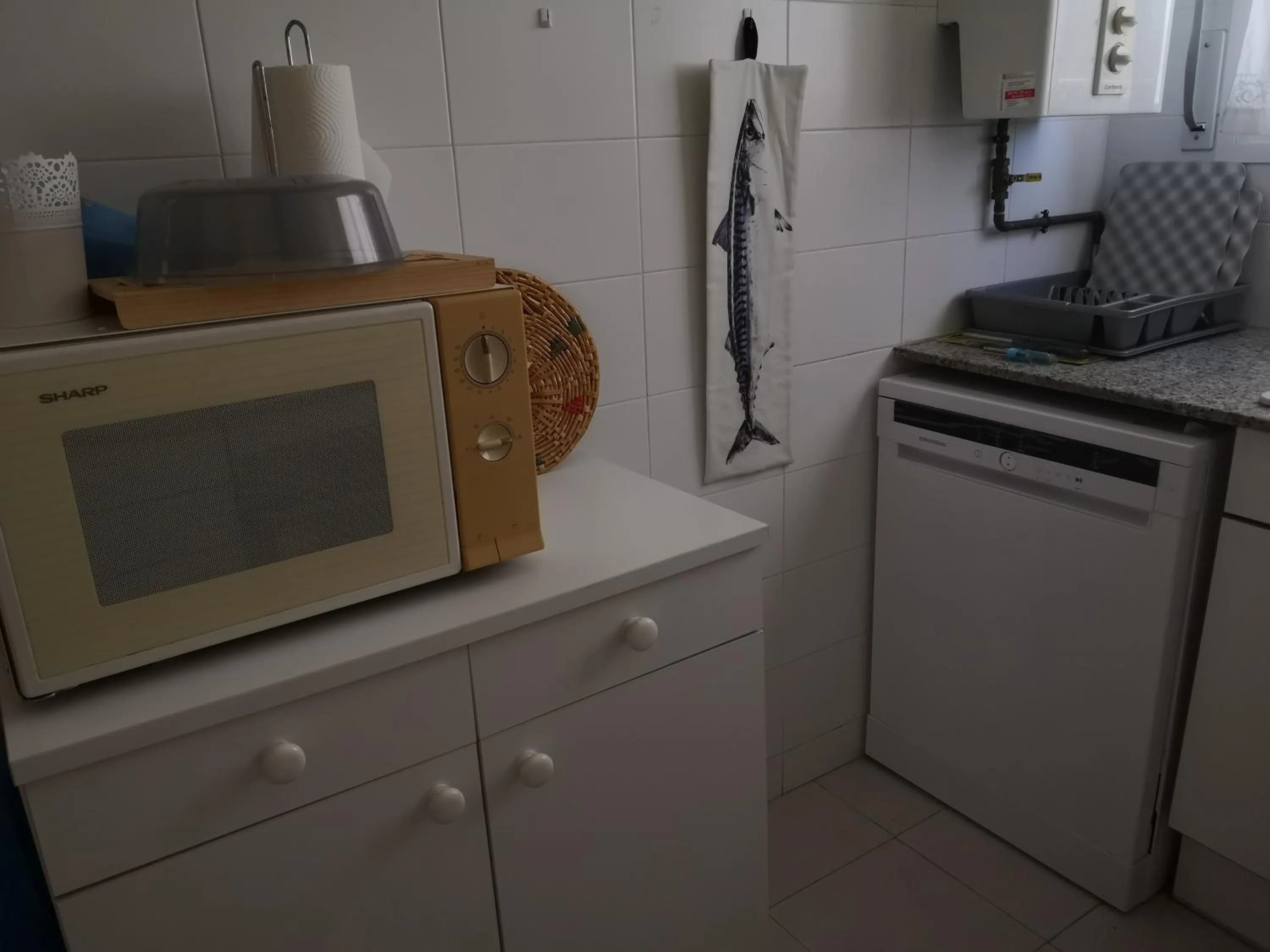 Kitchen or kitchenette in LLOGUER30 Apartamento Lotus, piscina y parquing