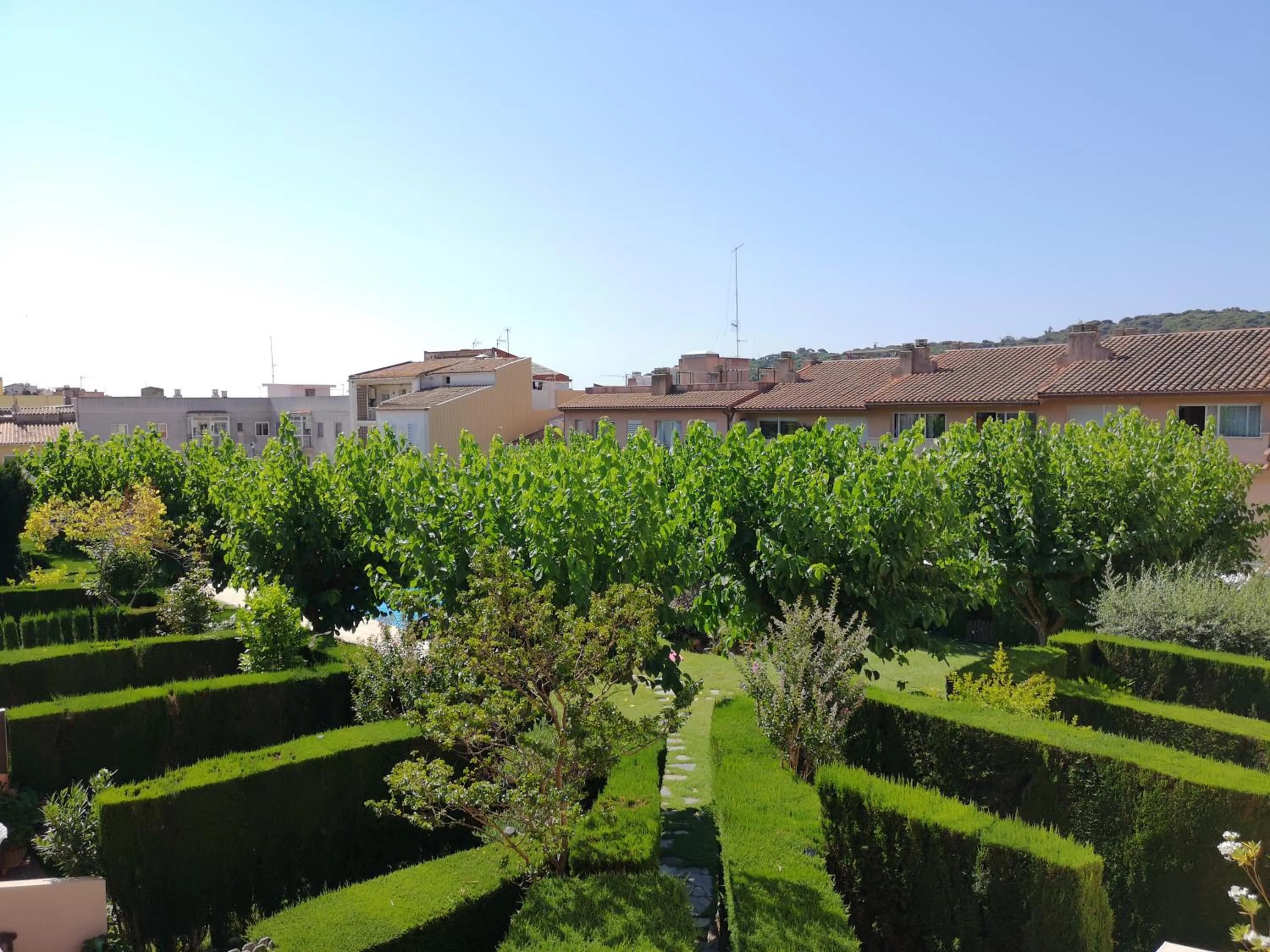 Garden in LLOGUER30 Apartamento Lotus, piscina y parquing