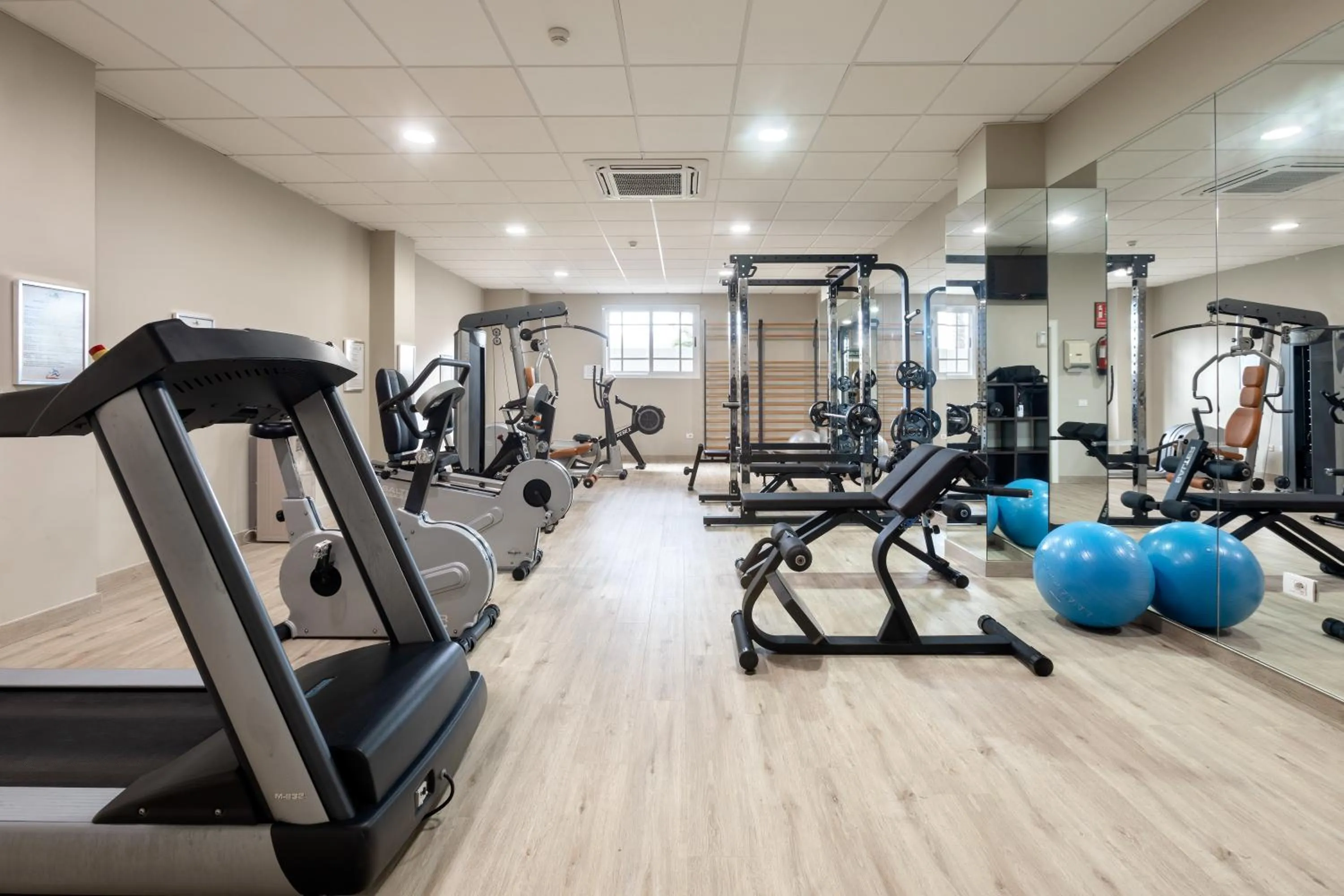 Fitness centre/facilities in Hotel RIU Garoé