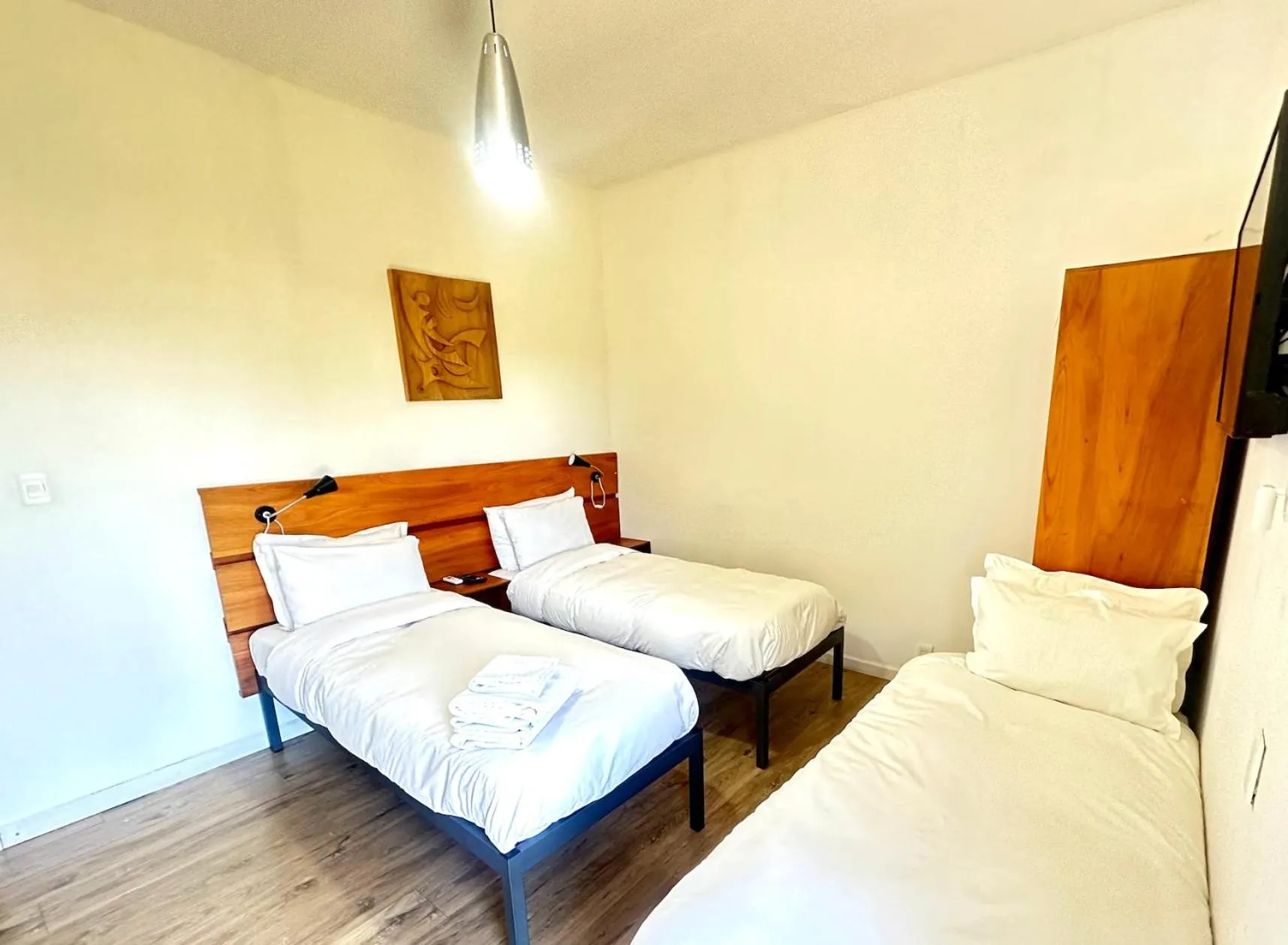 Bed in MUMA Hotel - Museo de la Madera