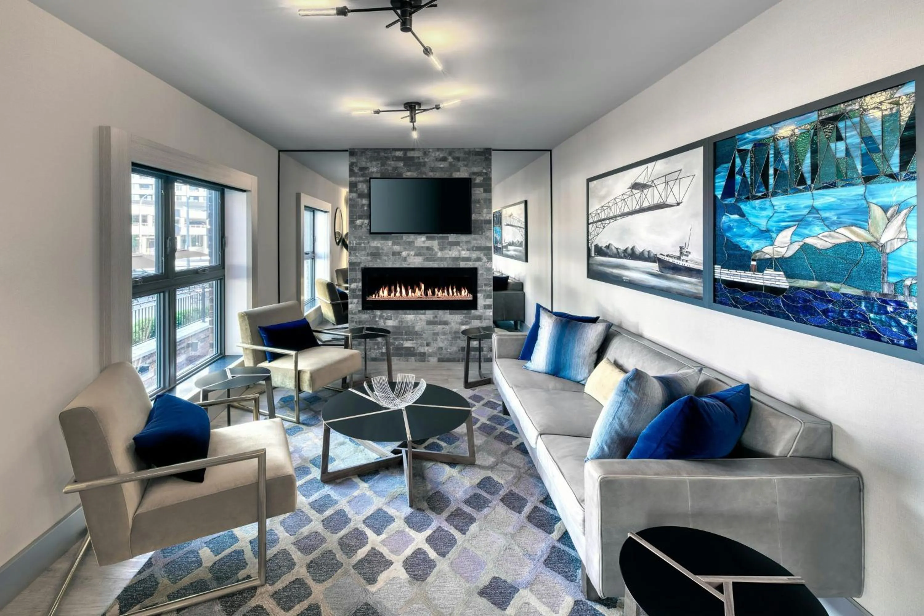 Lobby or reception in The Insignia Hotel, Sarnia, a Tribute Portfolio Hotel