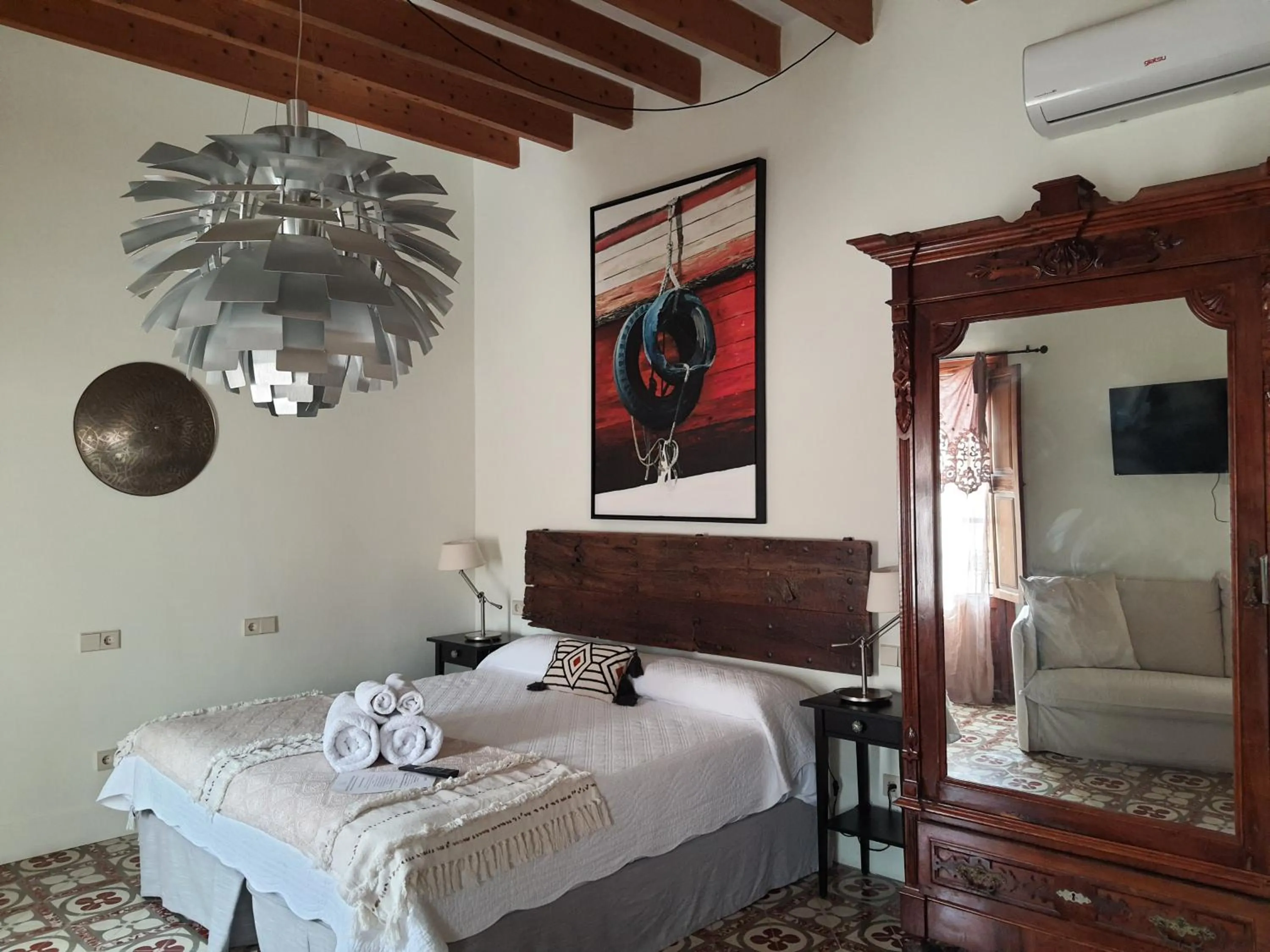 Bed in Flor de Mandarina