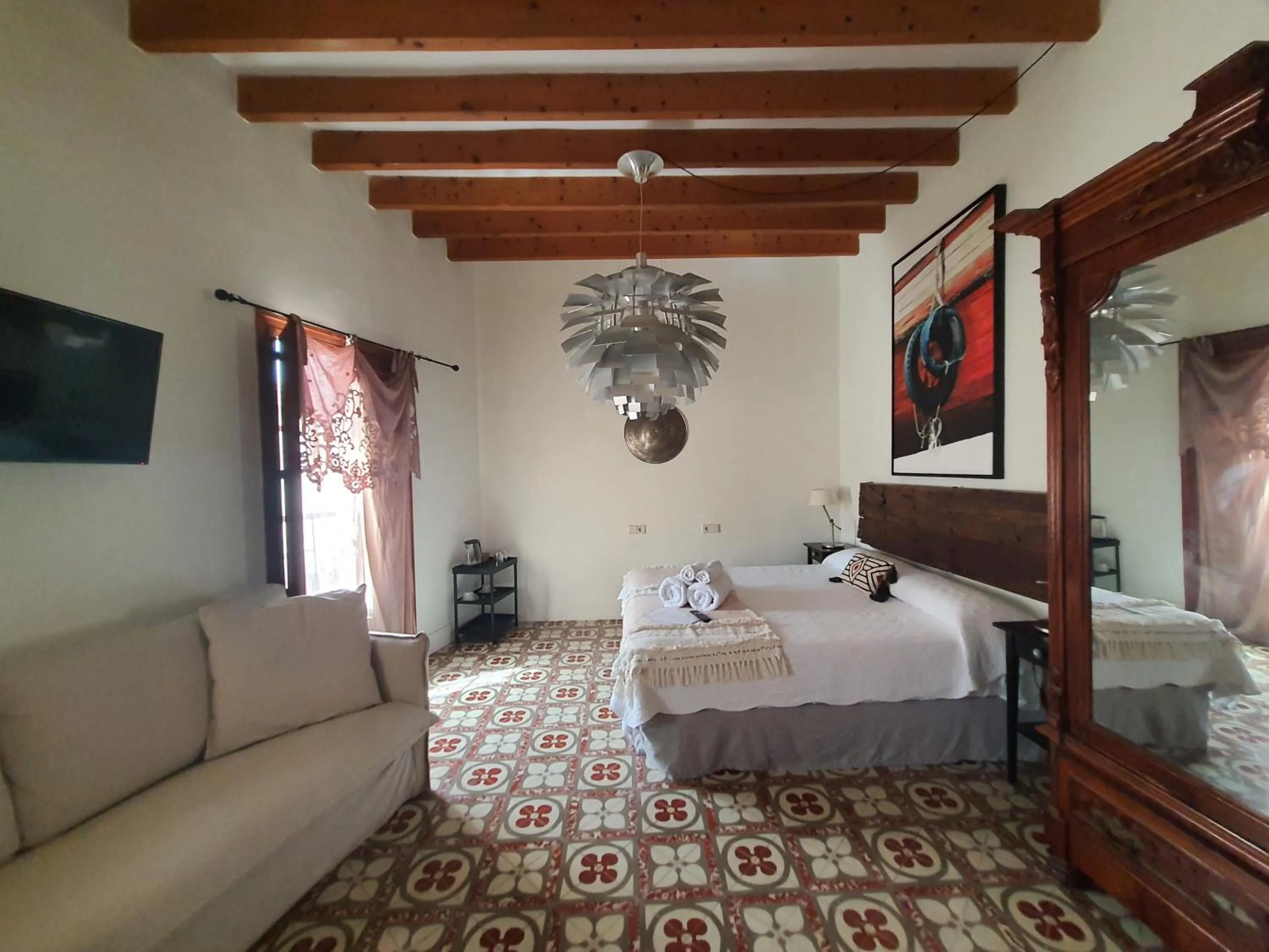 Bed in Flor de Mandarina