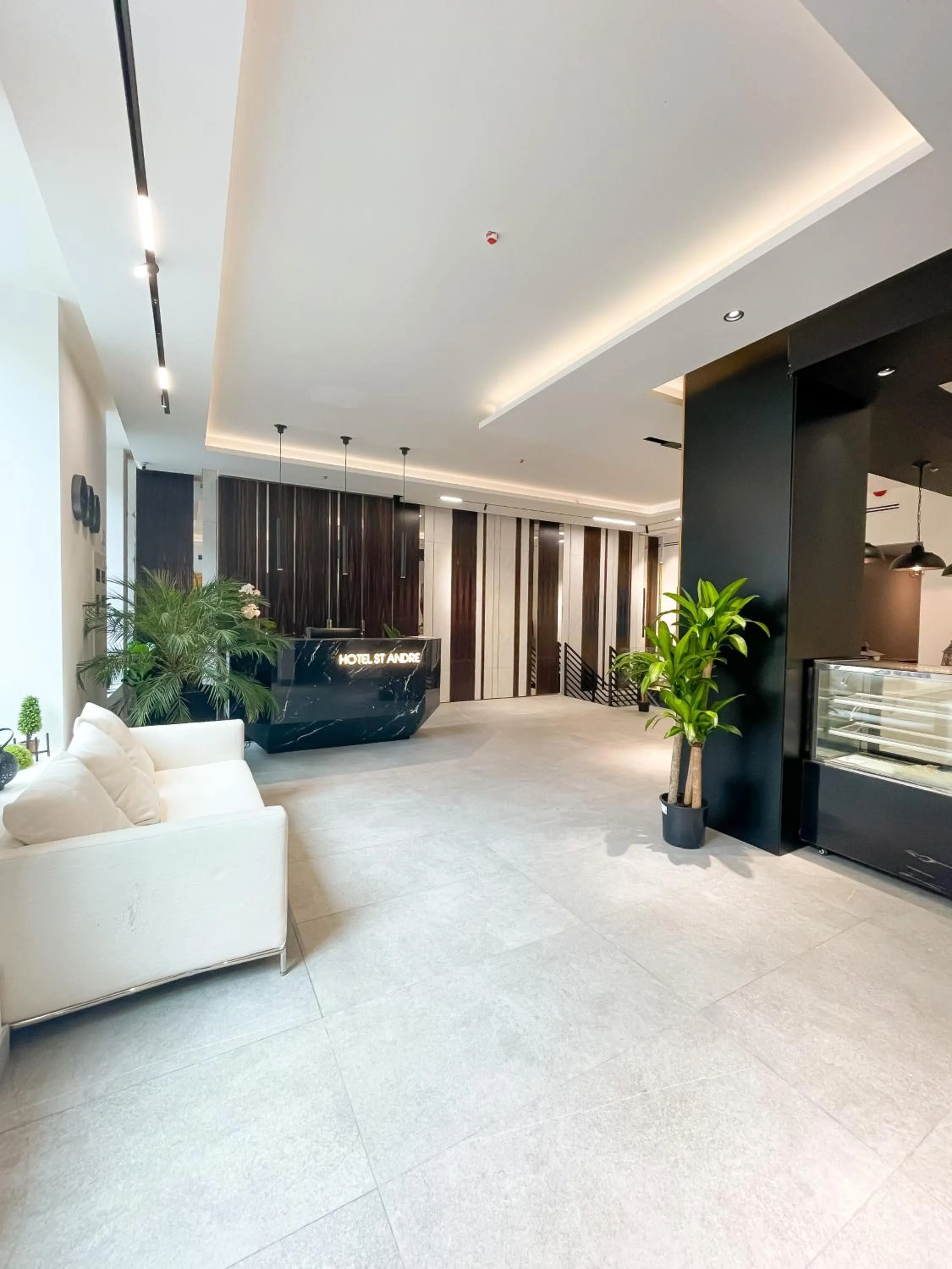 Lobby or reception in Hotel Saint-Andre