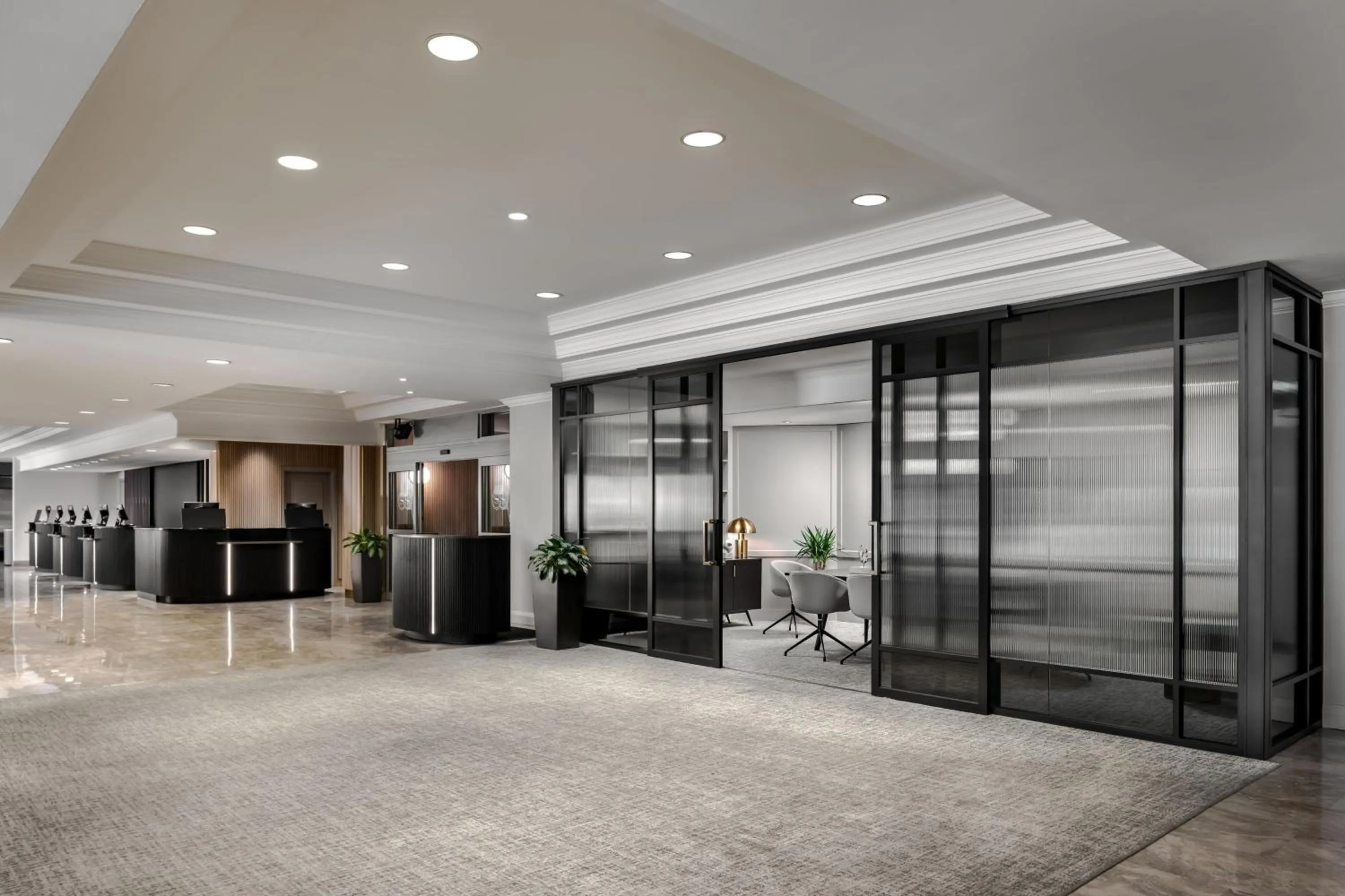 Lobby or reception in Le Centre Sheraton Montreal Hotel