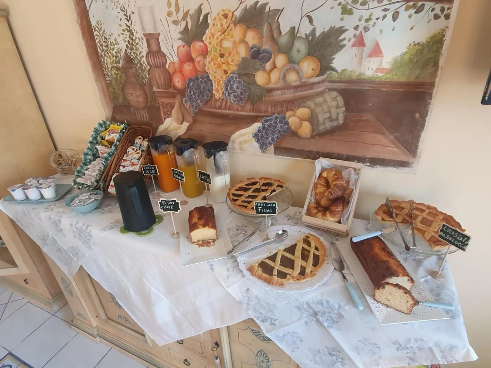 Breakfast in La Finestra sul Mare
