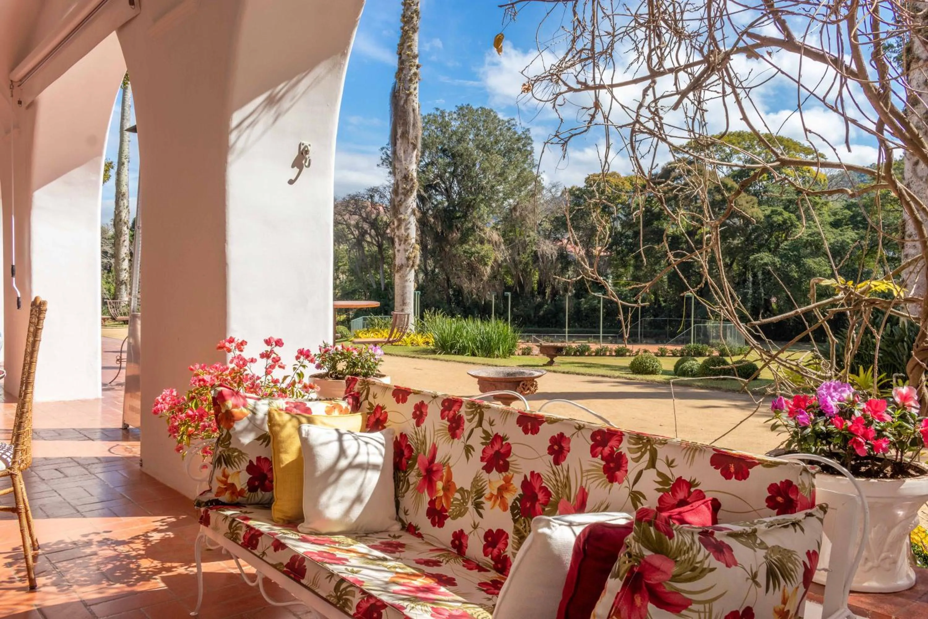 Patio in Locanda Bela Vista