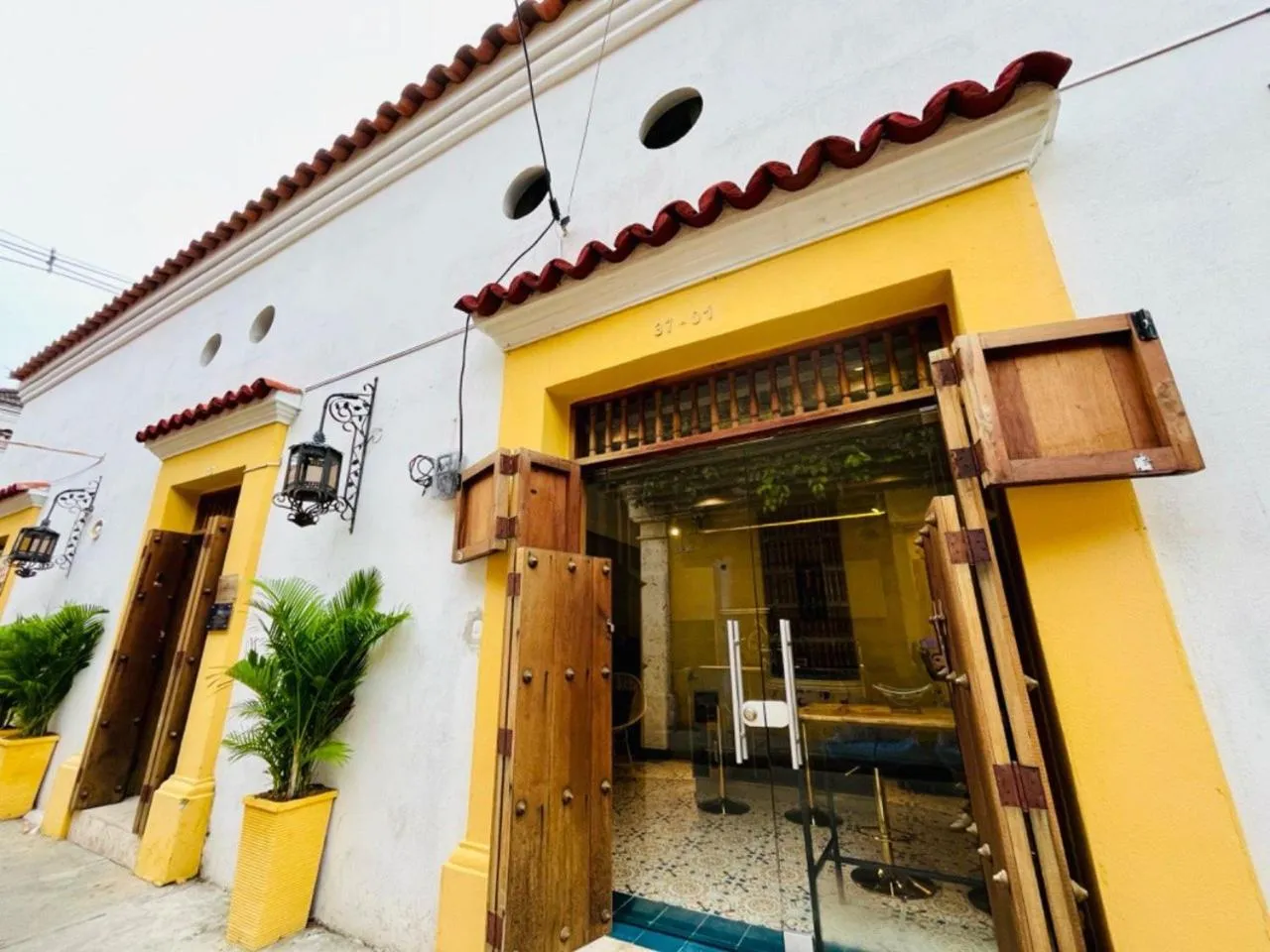 Property building in Hotel Boutique Callecitas de San Diego