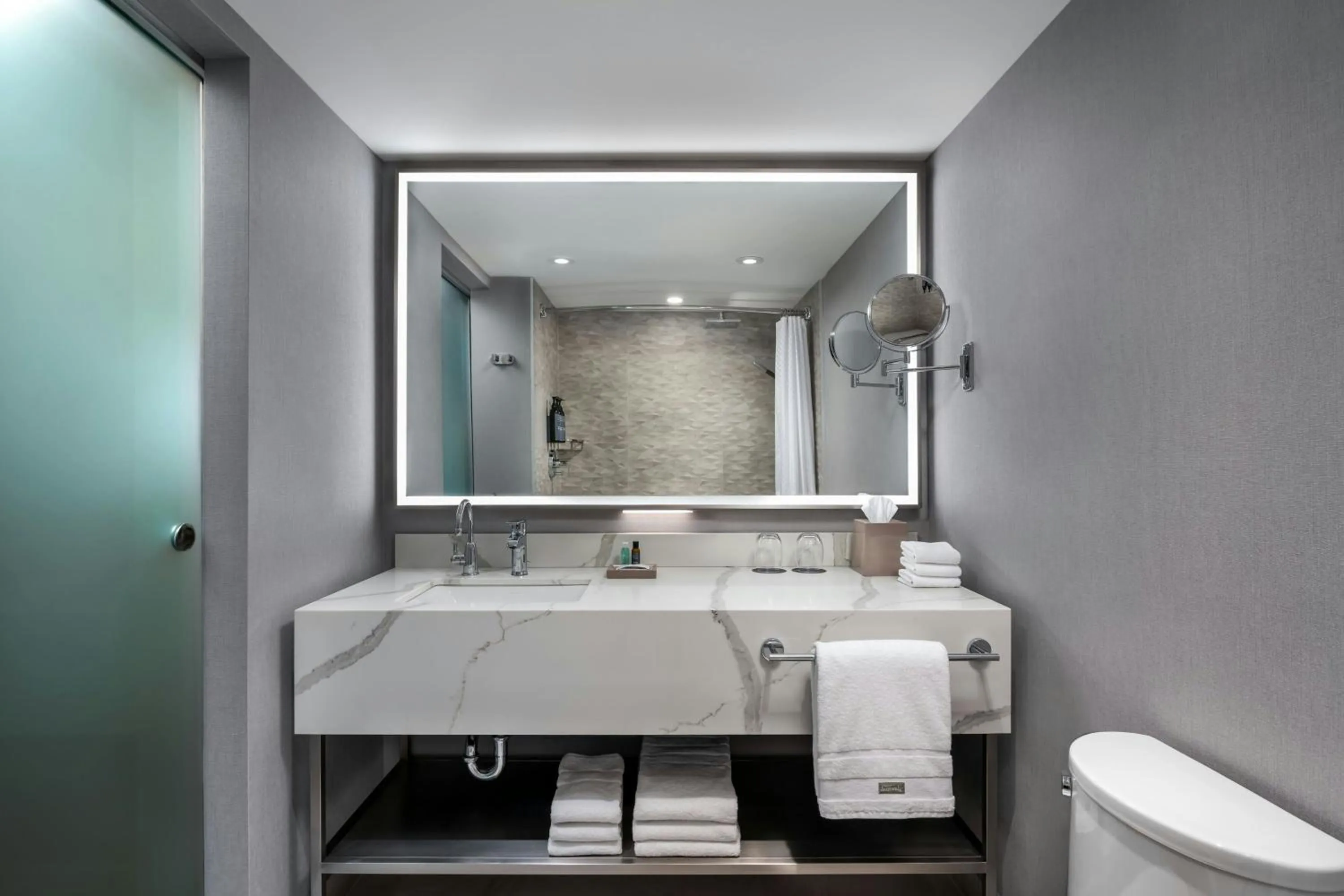 Bathroom in The Westin Harbour Castle, Toronto