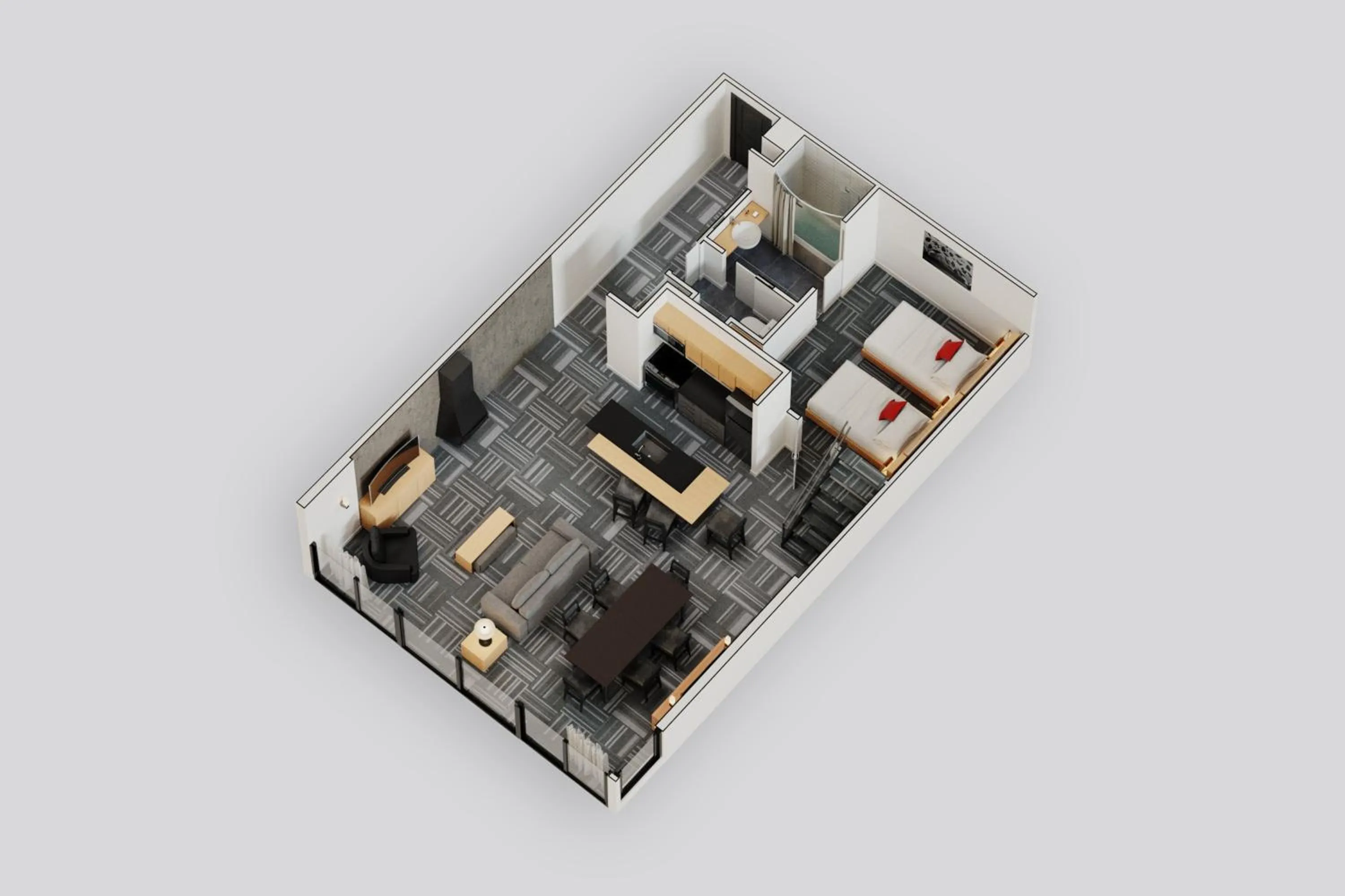 Floor plan in Delta Hotels by Marriott Mont Sainte-Anne, Resort & Convention Center