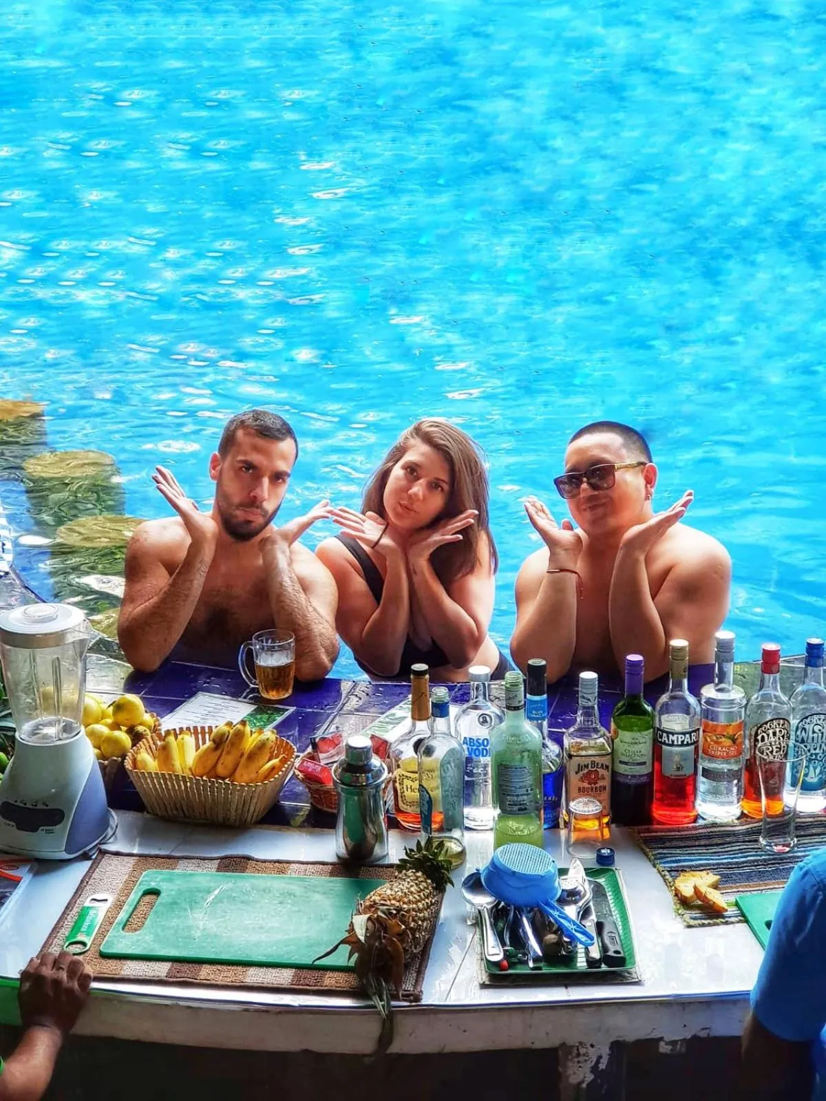 Swimming pool in Sundaras Resort & Spa Dambulla