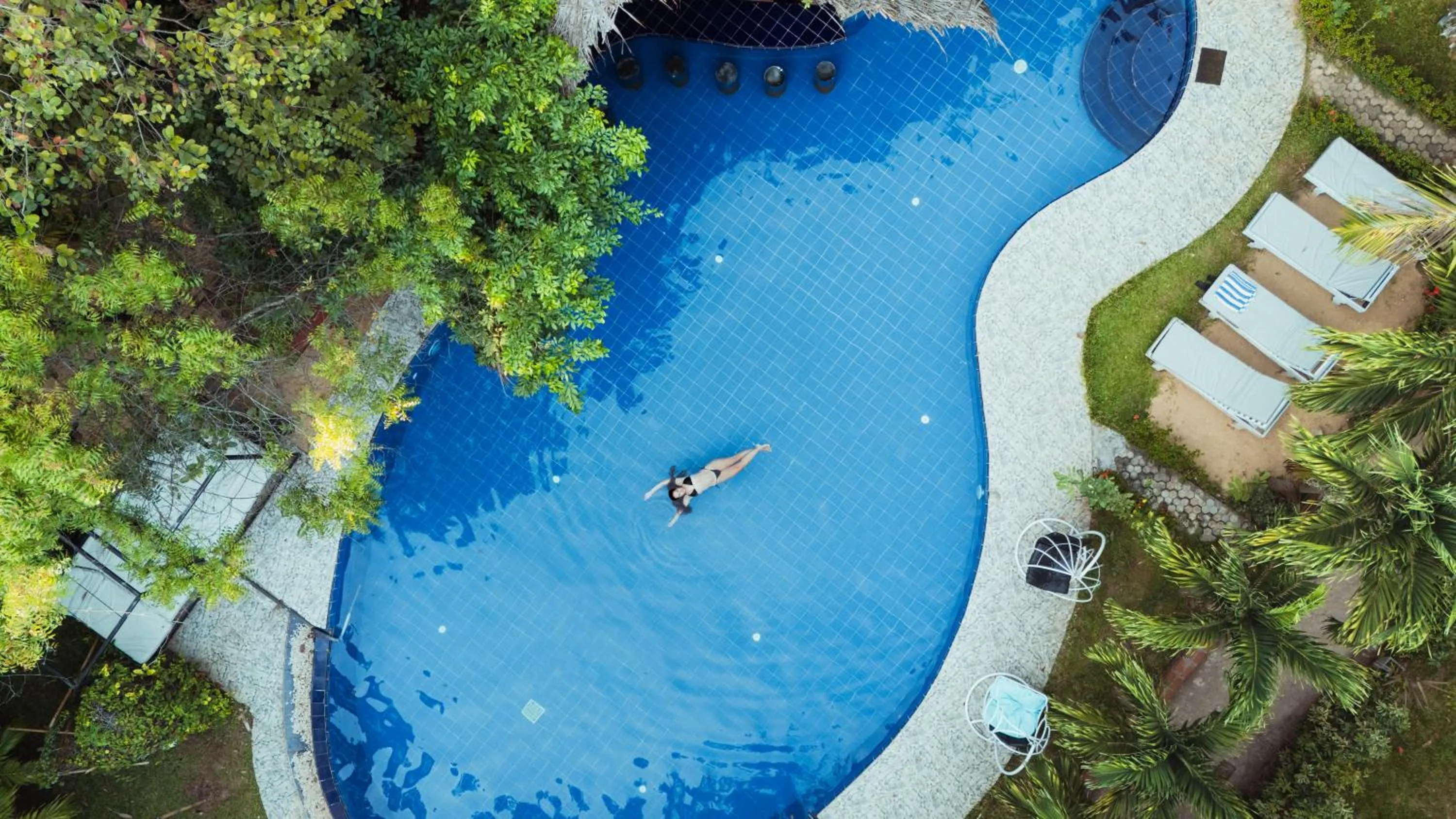 Bird's eye view, Pool View in Sundaras Resort & Spa Dambulla