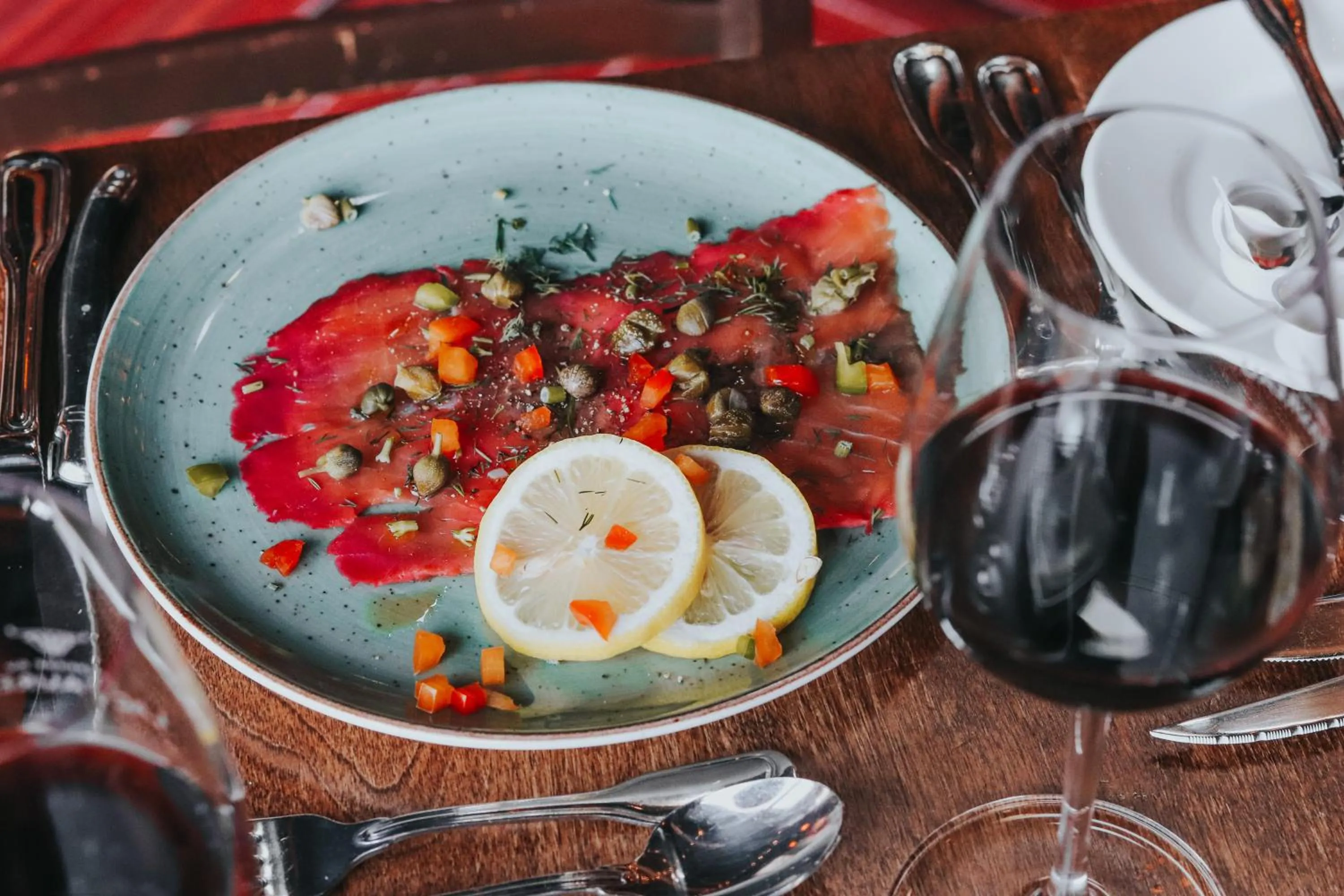 Food in Auberge du Lac Taureau et Condos