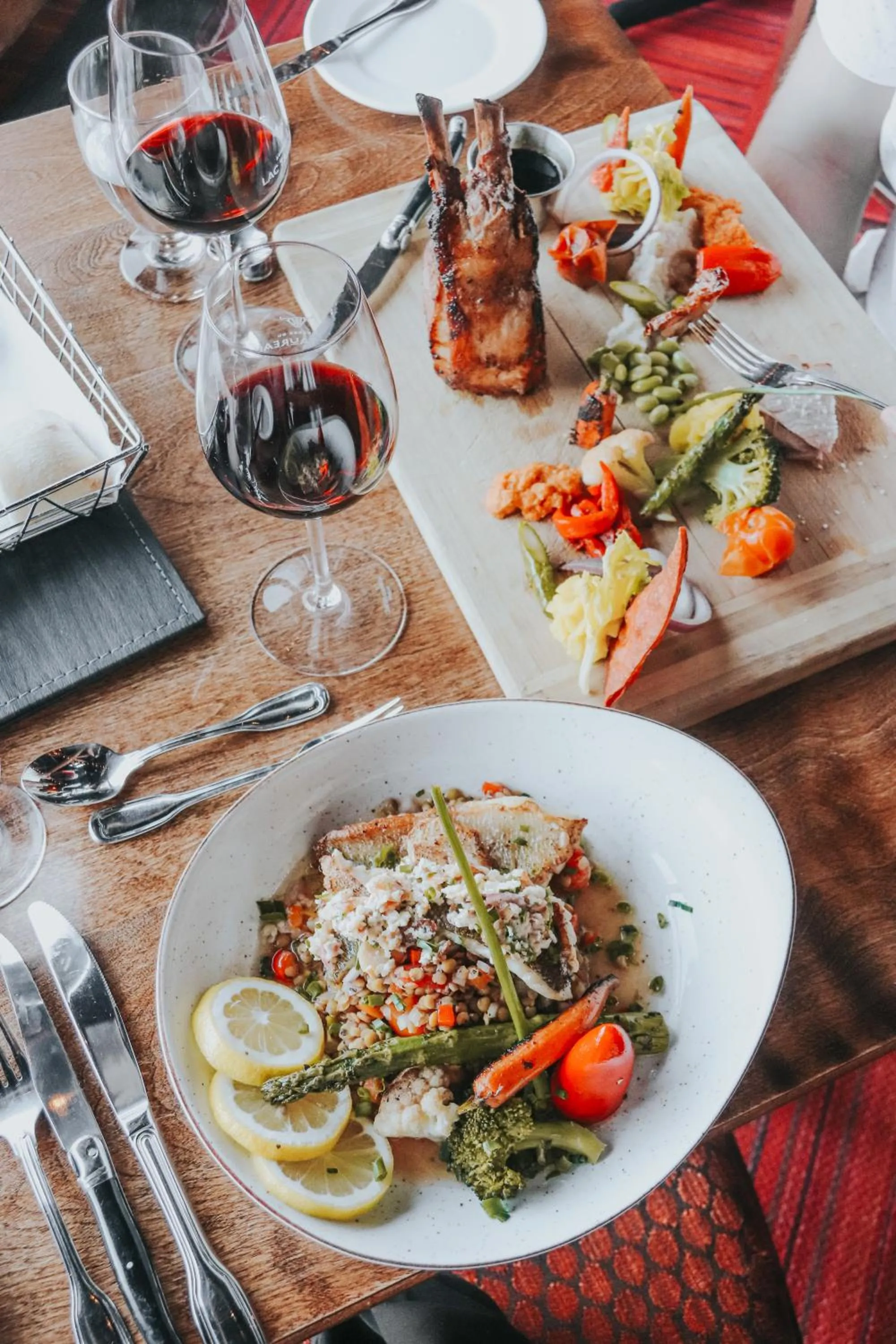Food in Auberge du Lac Taureau et Condos