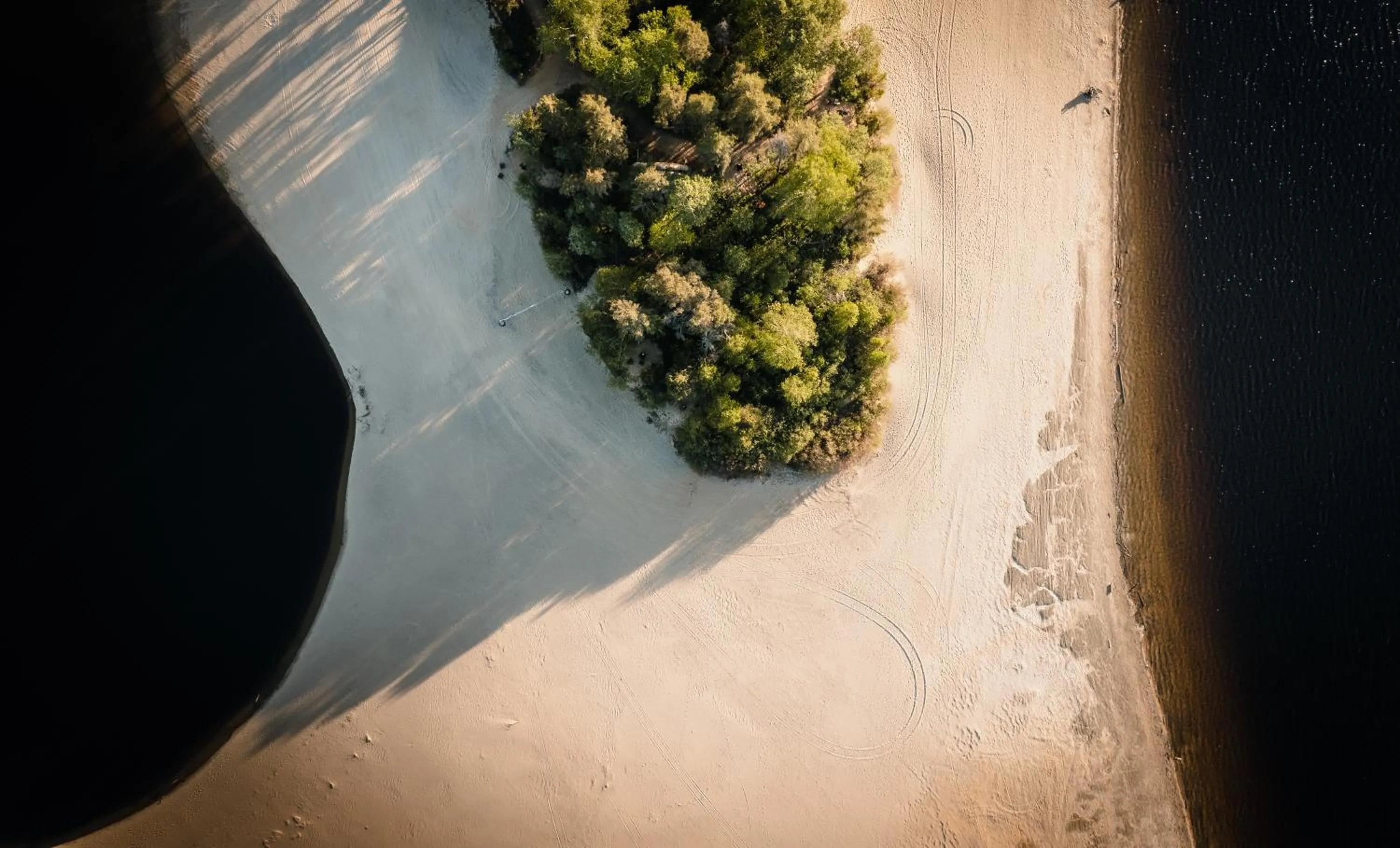 Beach in Auberge du Lac Taureau et Condos